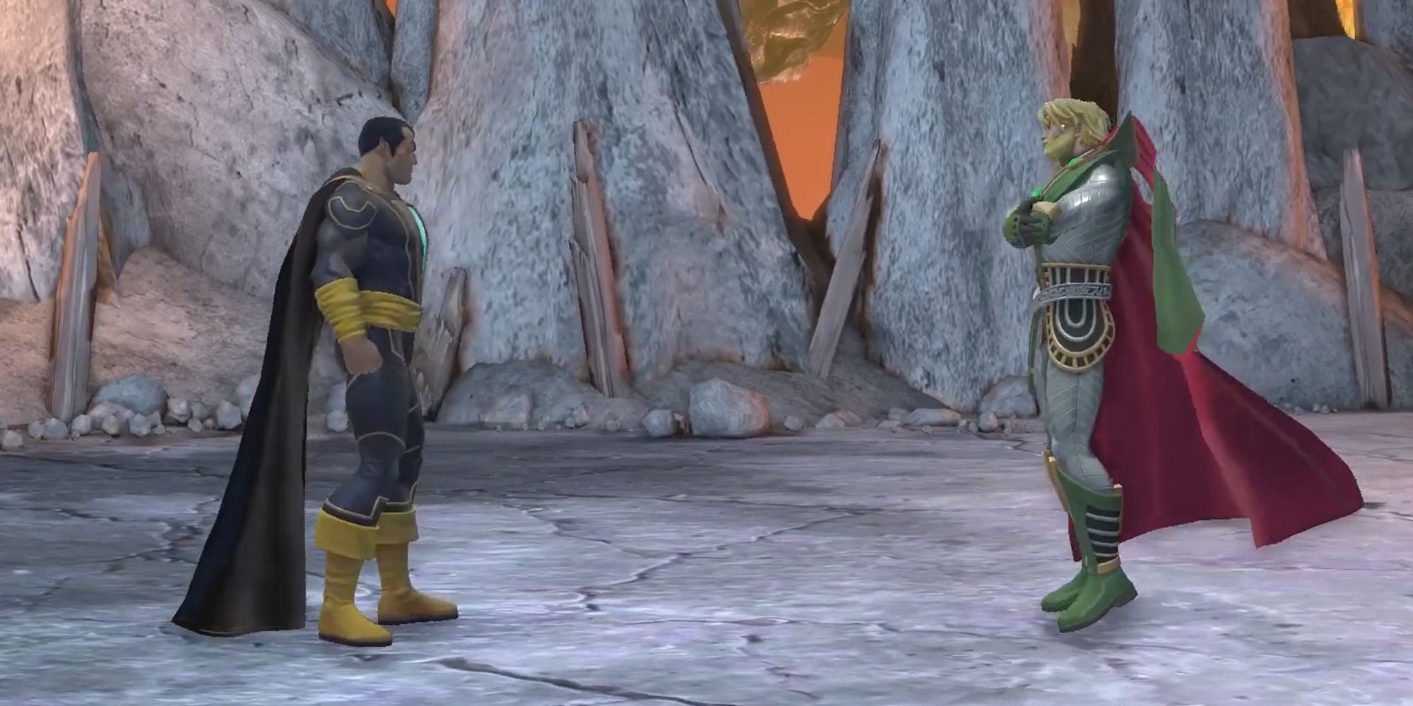 Black Adam And Neron In DC Universe Online