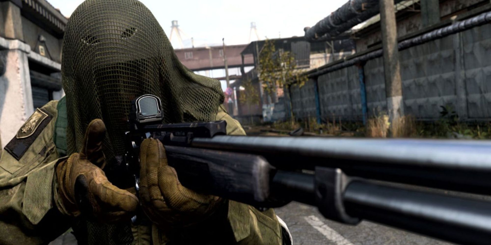 COD MW2 Character Aiming Shotgun