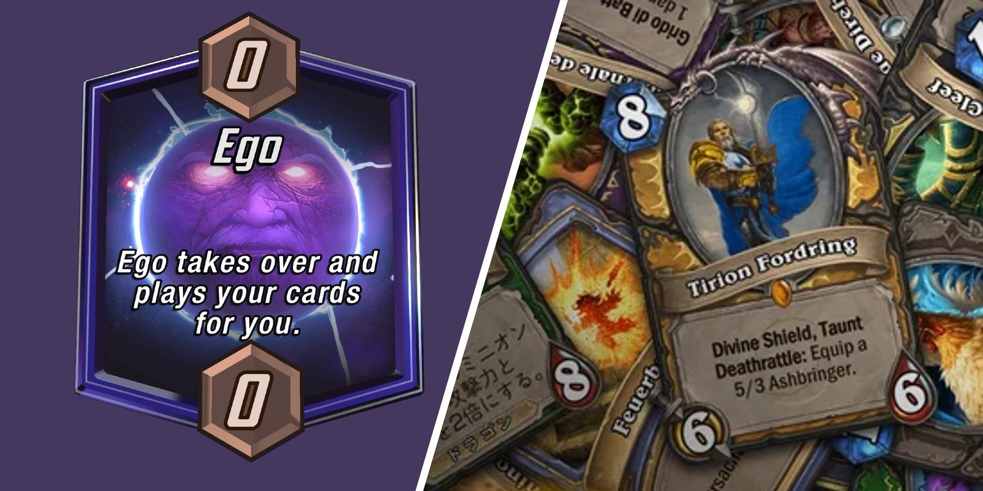 Marvel Snap and Hearthstone Comparison, Chaos vs Strategy, Ego and Tirion Fordring