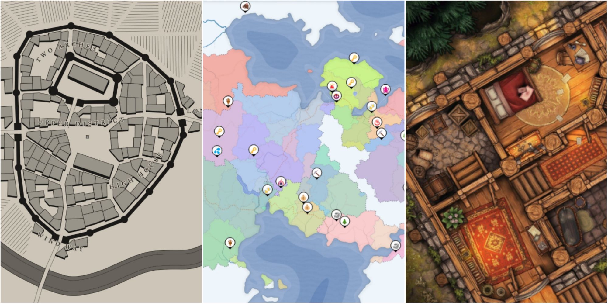 Dungeons & Dragons: 10 Free Map Making Sources