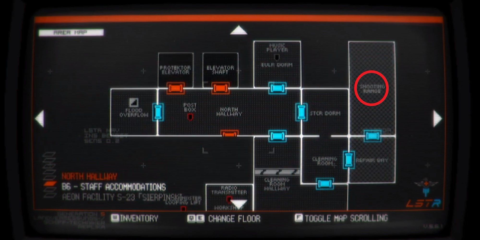 Image showing map of B6.