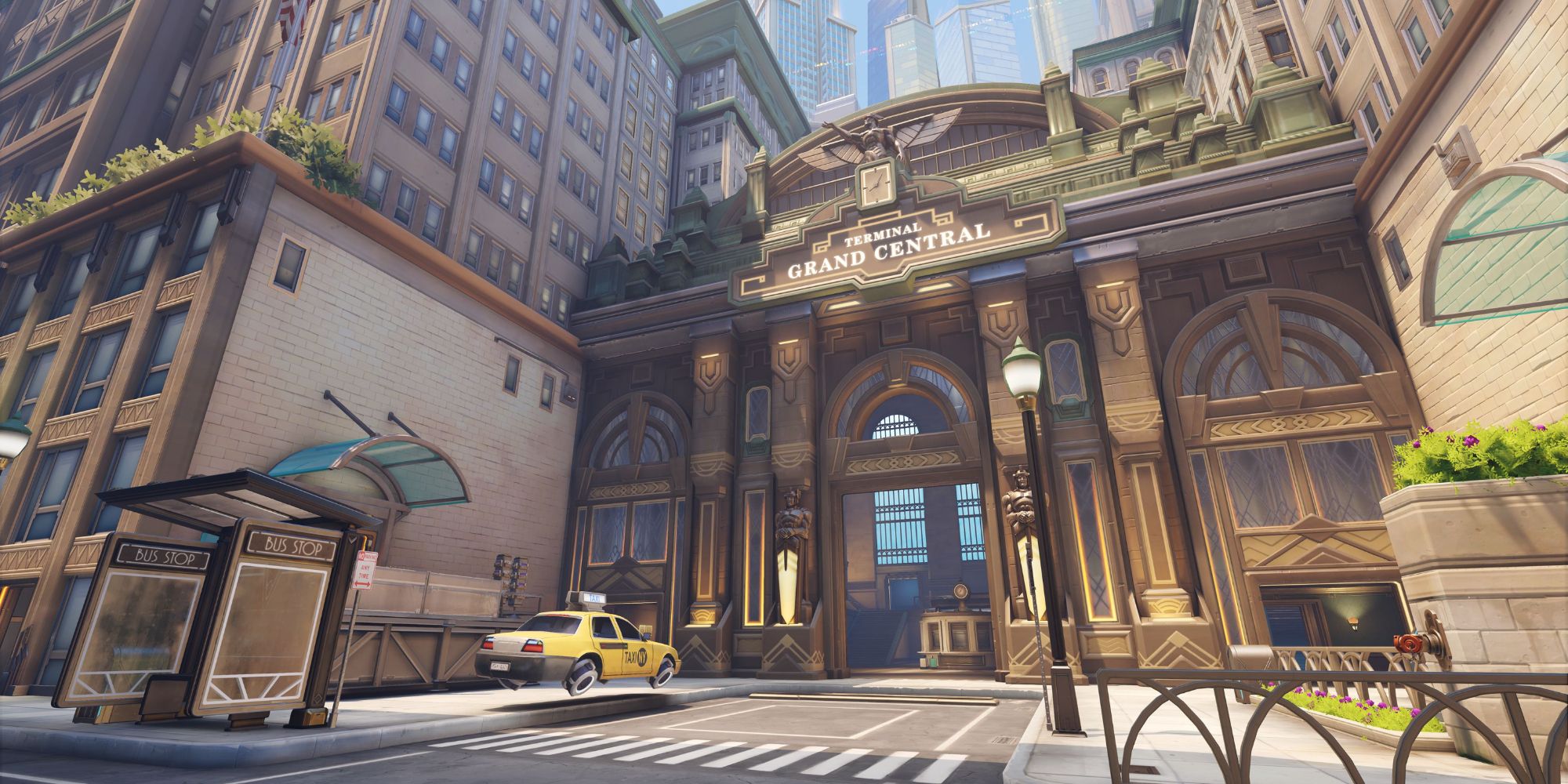 Overwatch 2 Midtown Map