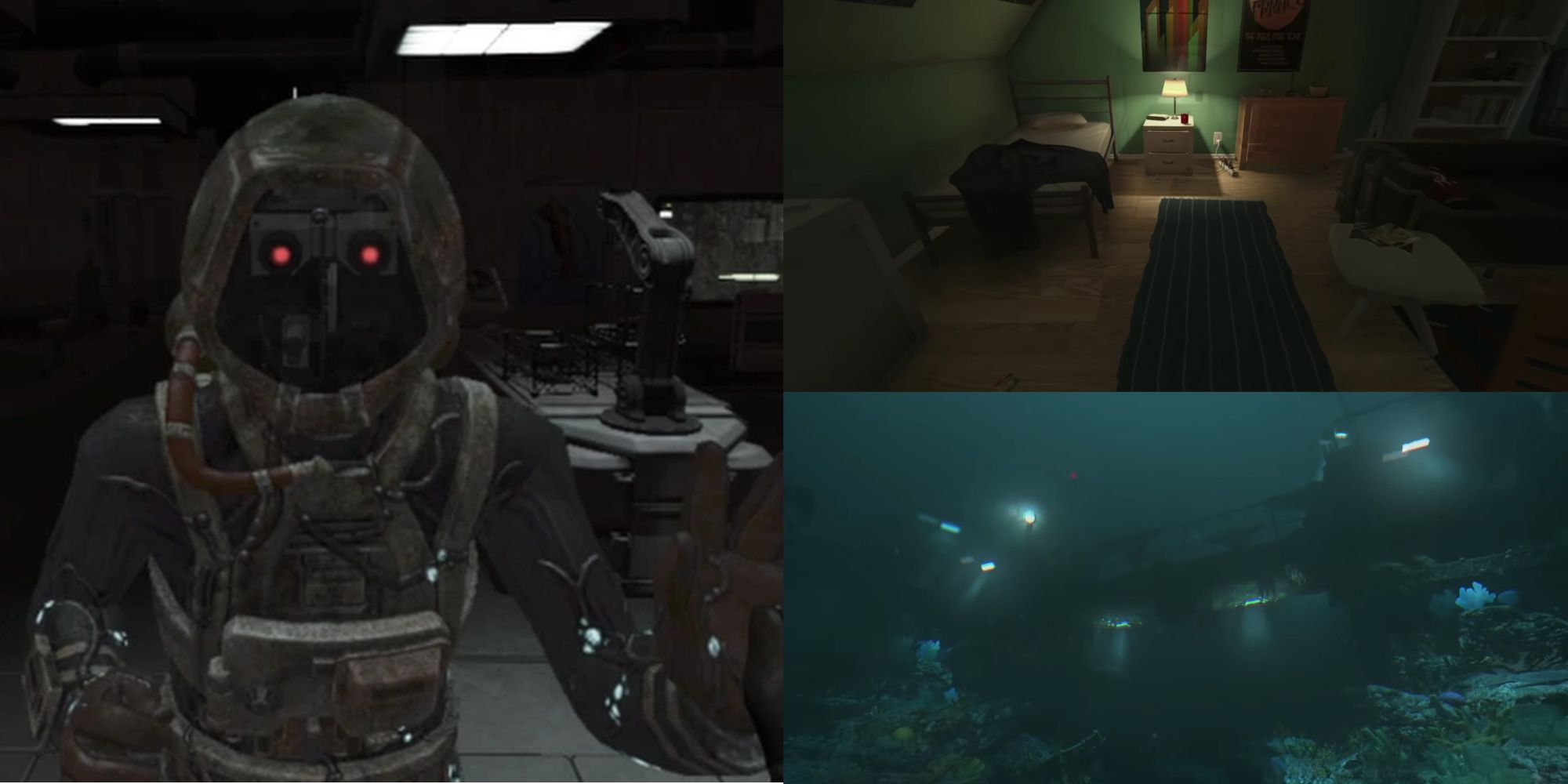 Soma: Simon In The Diving Suit, Simons Apartment And Pathos-II