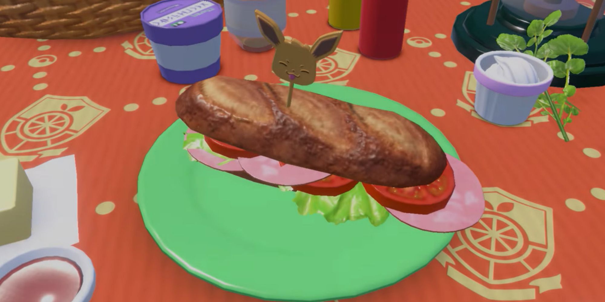 Pokemon Scarlet and Violet Sandwich