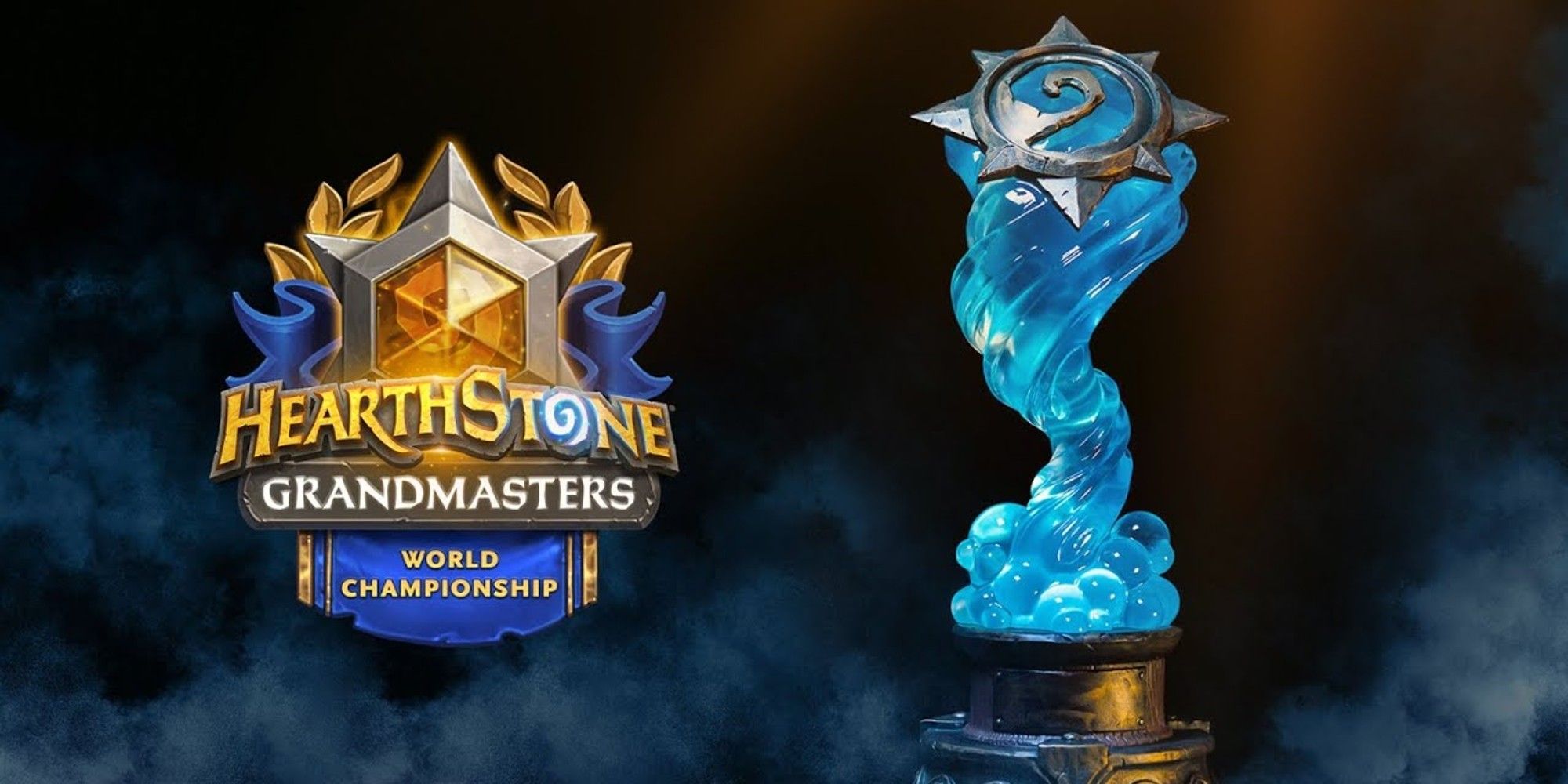 Hearthstone Grandmasters World Championship, logo and trophy