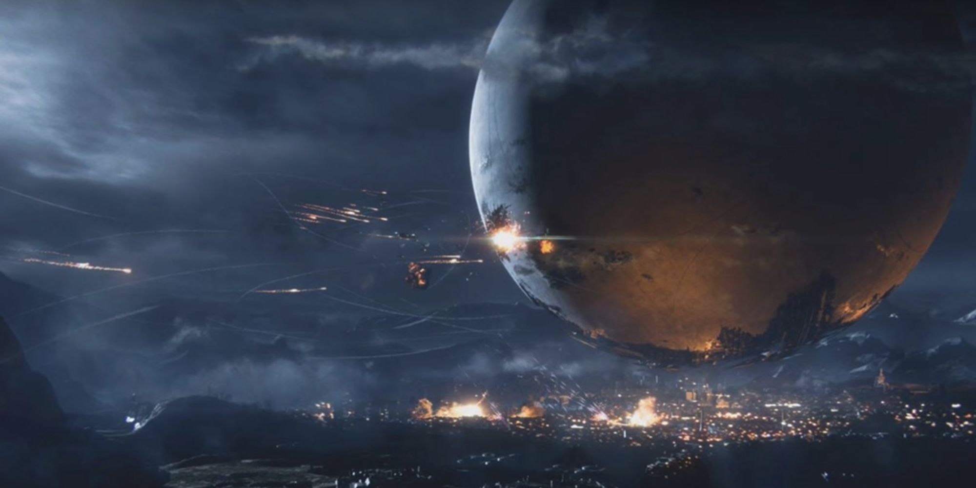 Destiny 2 Traveler Being Attacked Cinematic