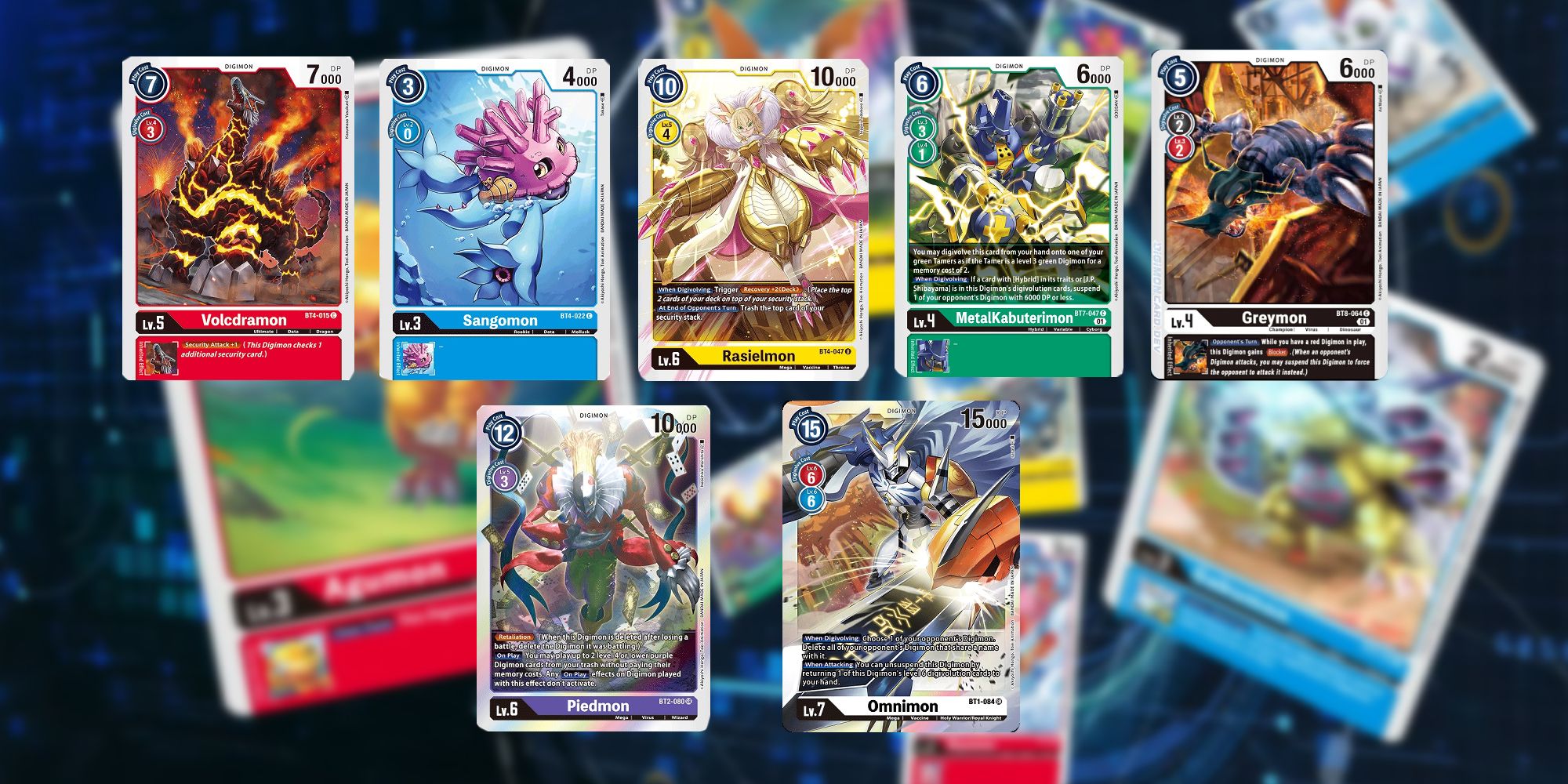 Digimon TCG Colors