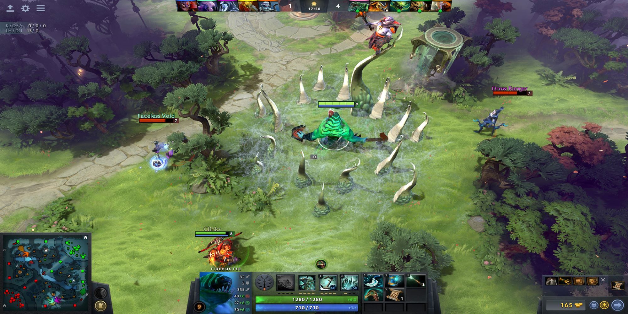 Dota 2 gameplay