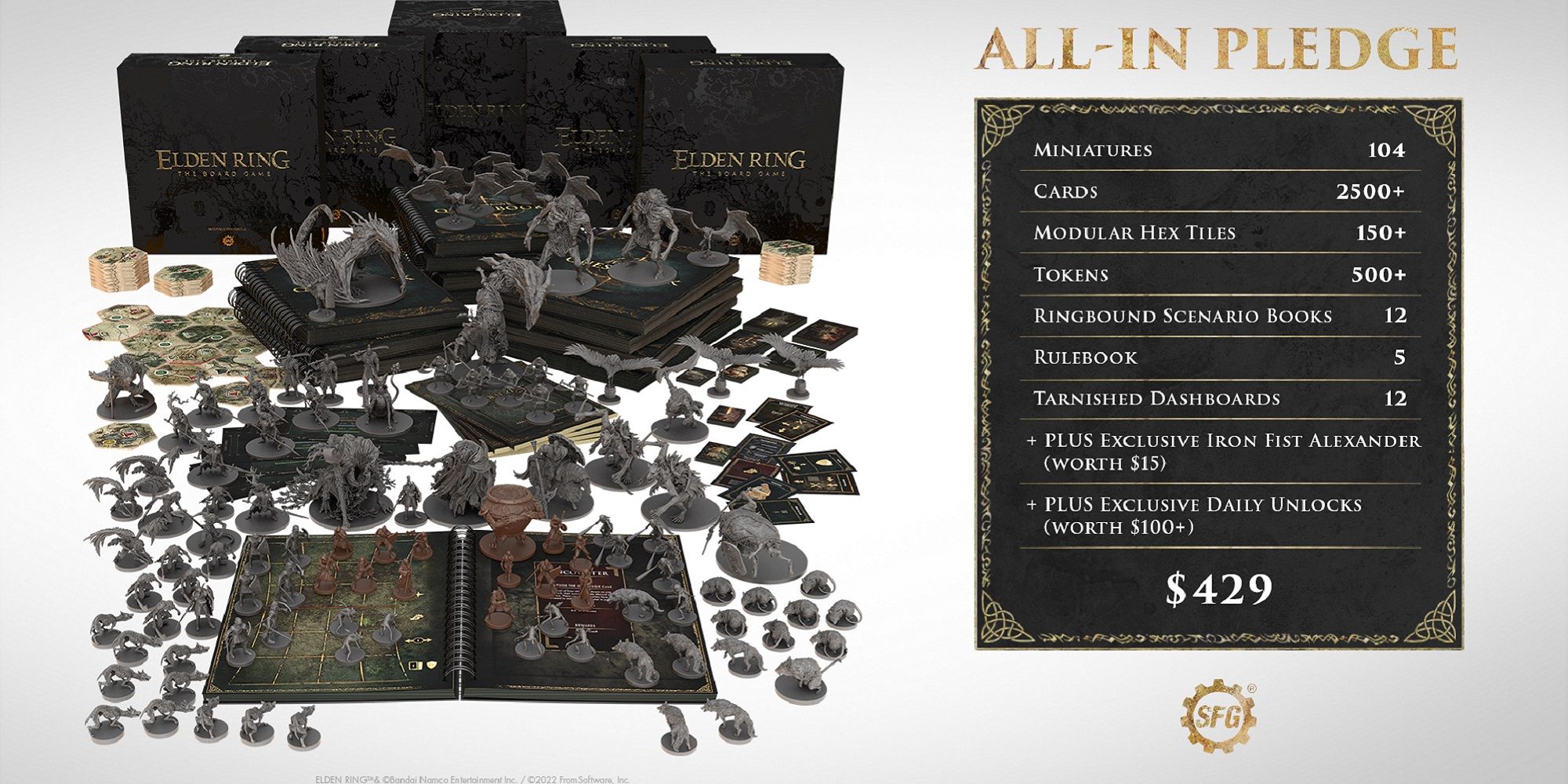 Elden Ring the board game all in pledge