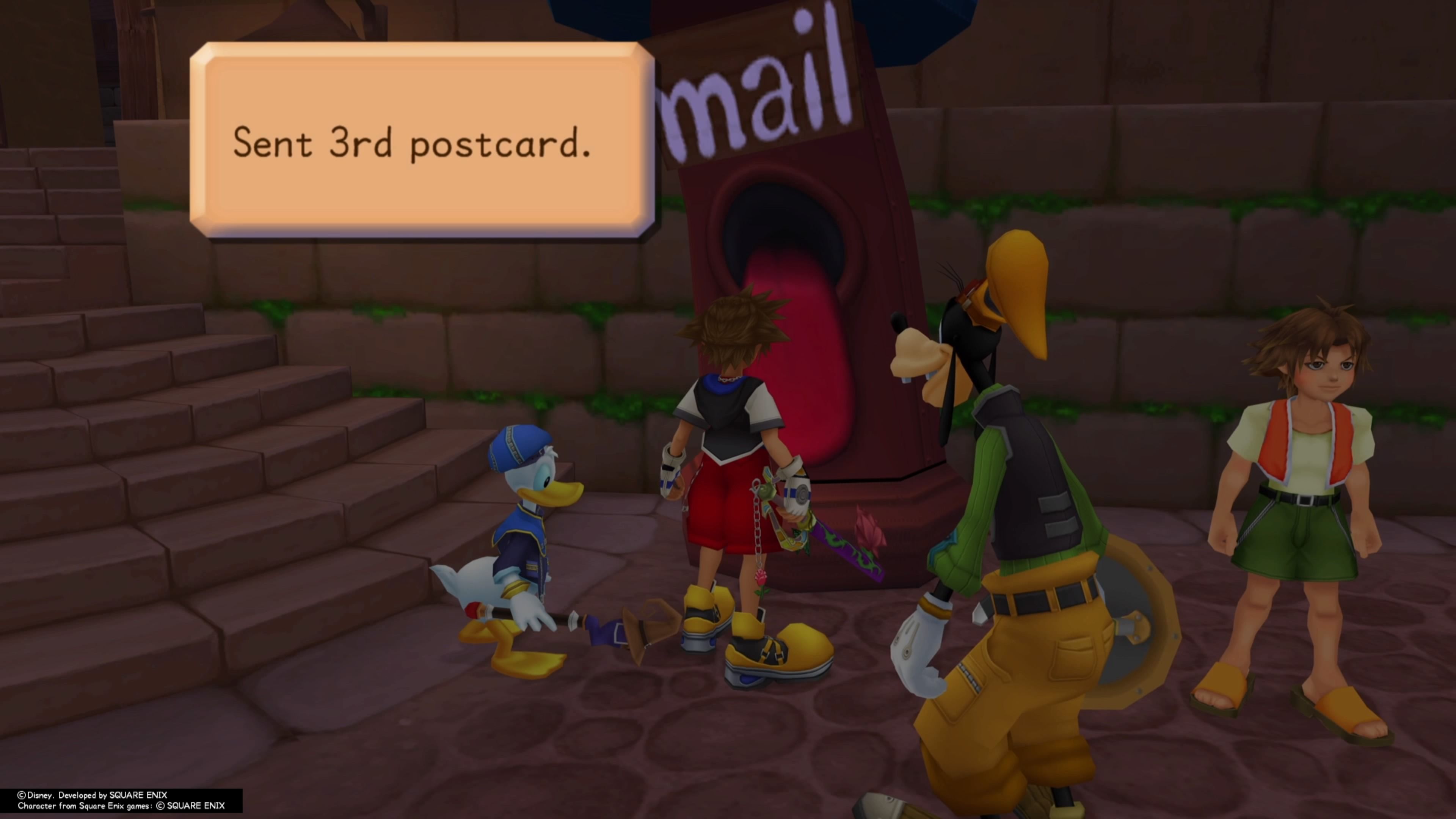 The Traverse Town Mailbox In Kingdom Hearts