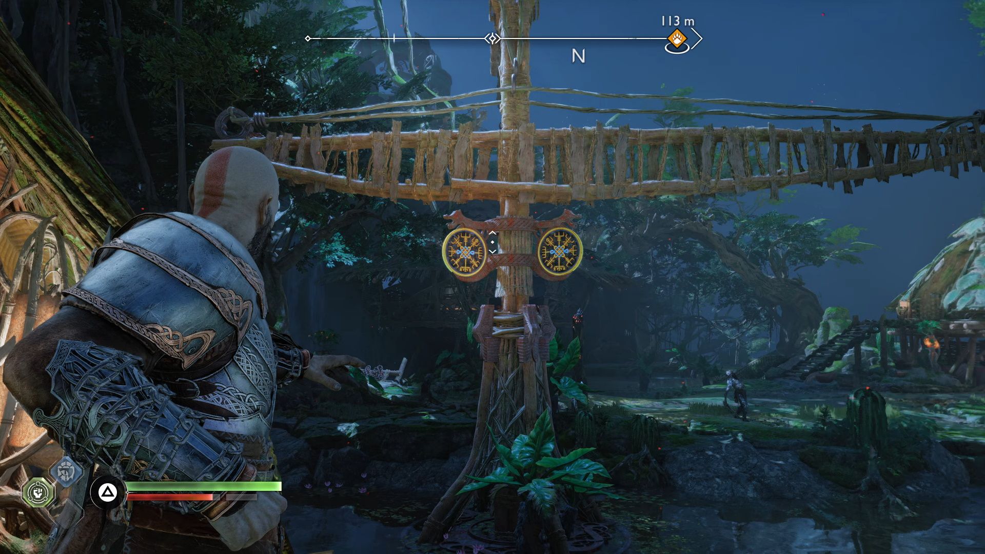 God Of War Ragnarok, Entering The Abandoned Village Crane