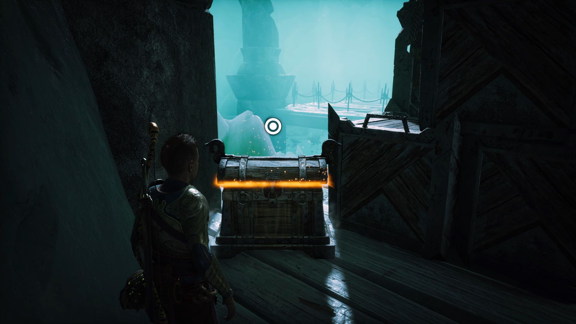 God Of War Ragnarok, Unleashing Hel, The Chest Hidden In The Back Corner