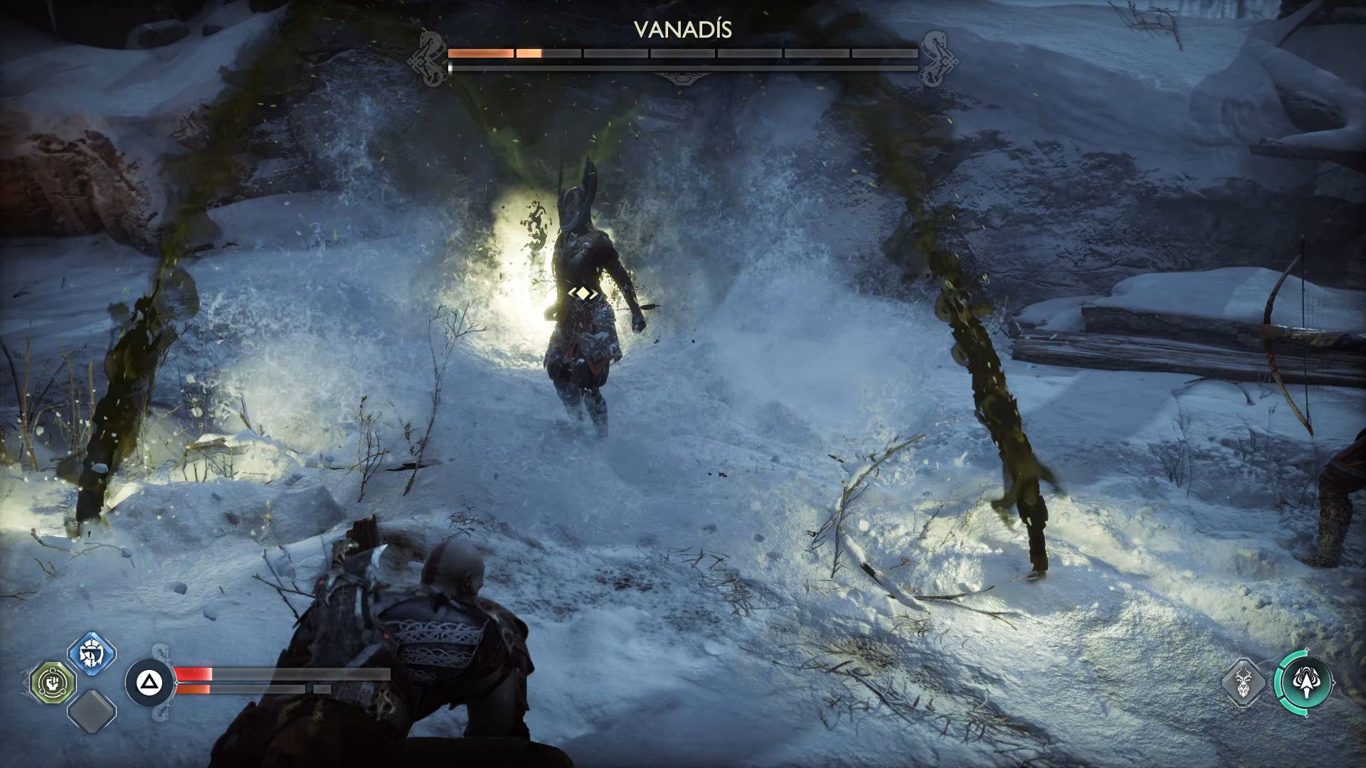 God Of War Ragnarok, Vanadis Posion Attack