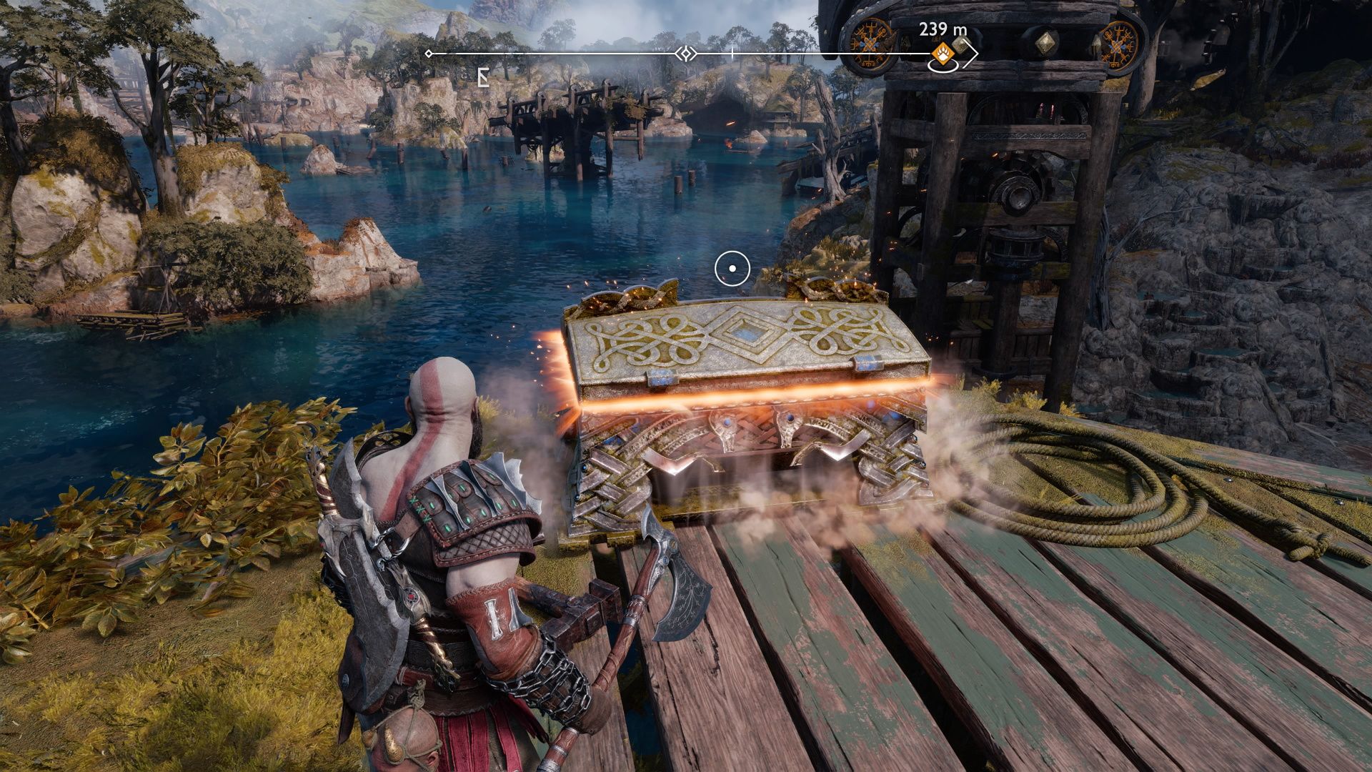 God of War Ragnarok, In Service Of Asgard, Treasure Chest With Half Of A Seed