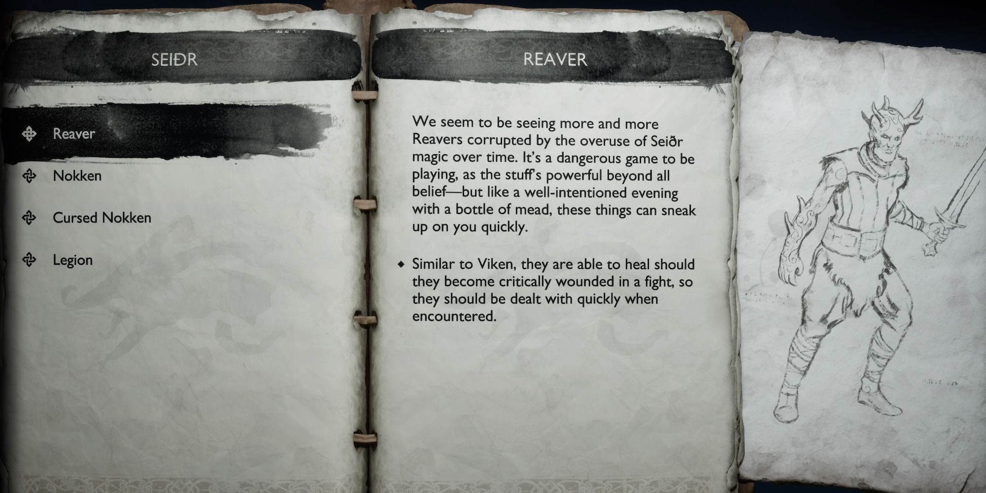 God of War Ragnarok Reaver codex