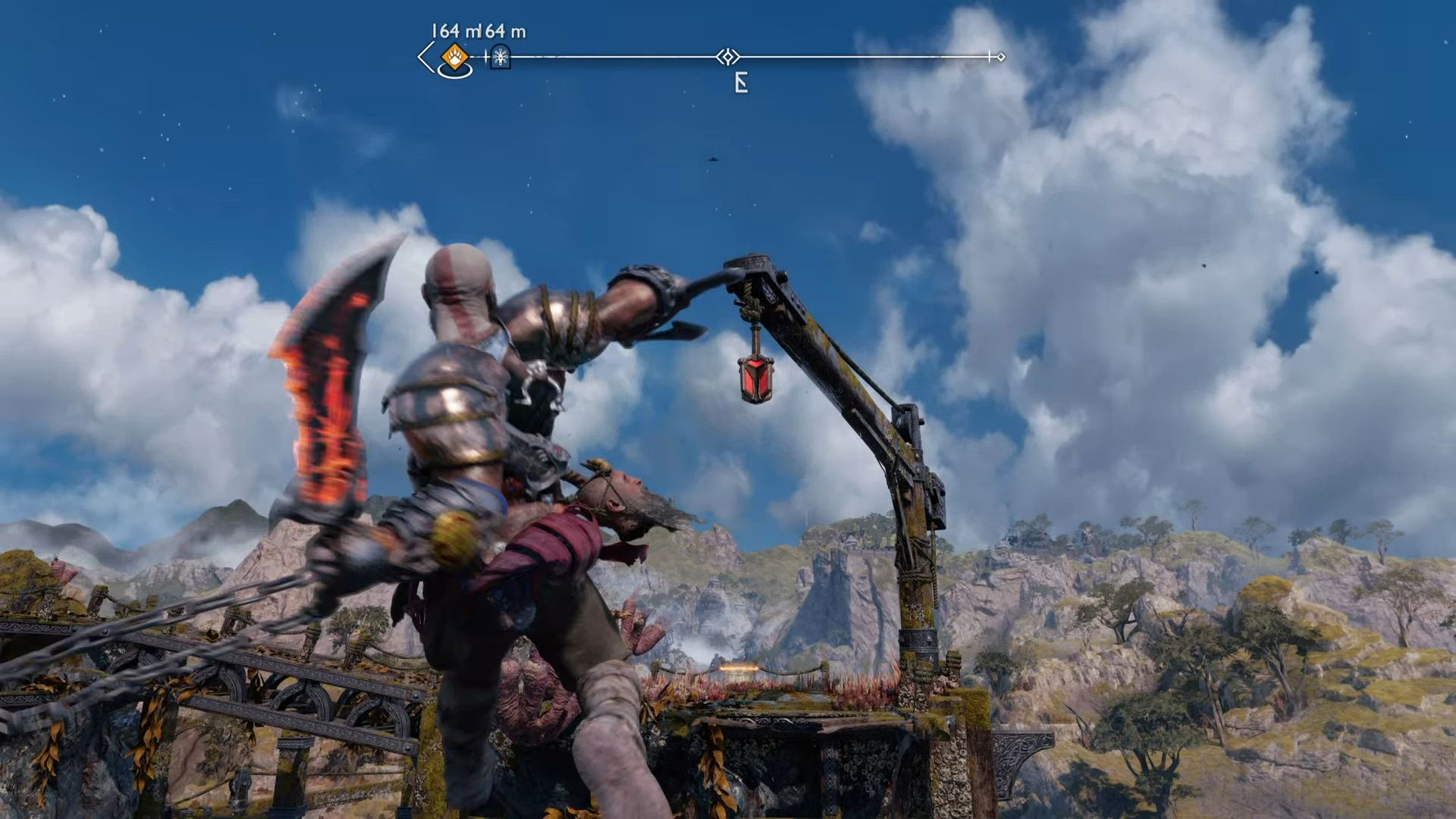 God of War Ragnarok, The Weight Of Chains, Crossing The Gap