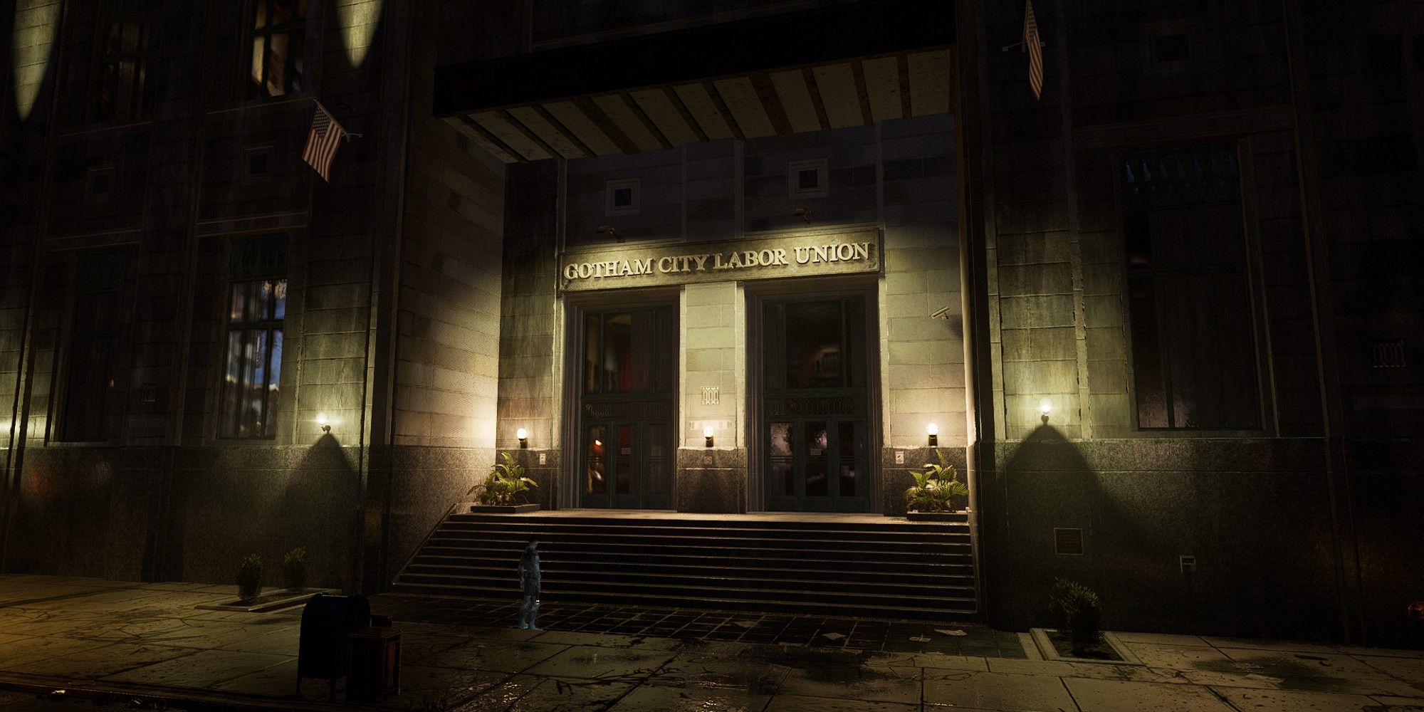Gotham Knights Gotham City Laber Union Landmark