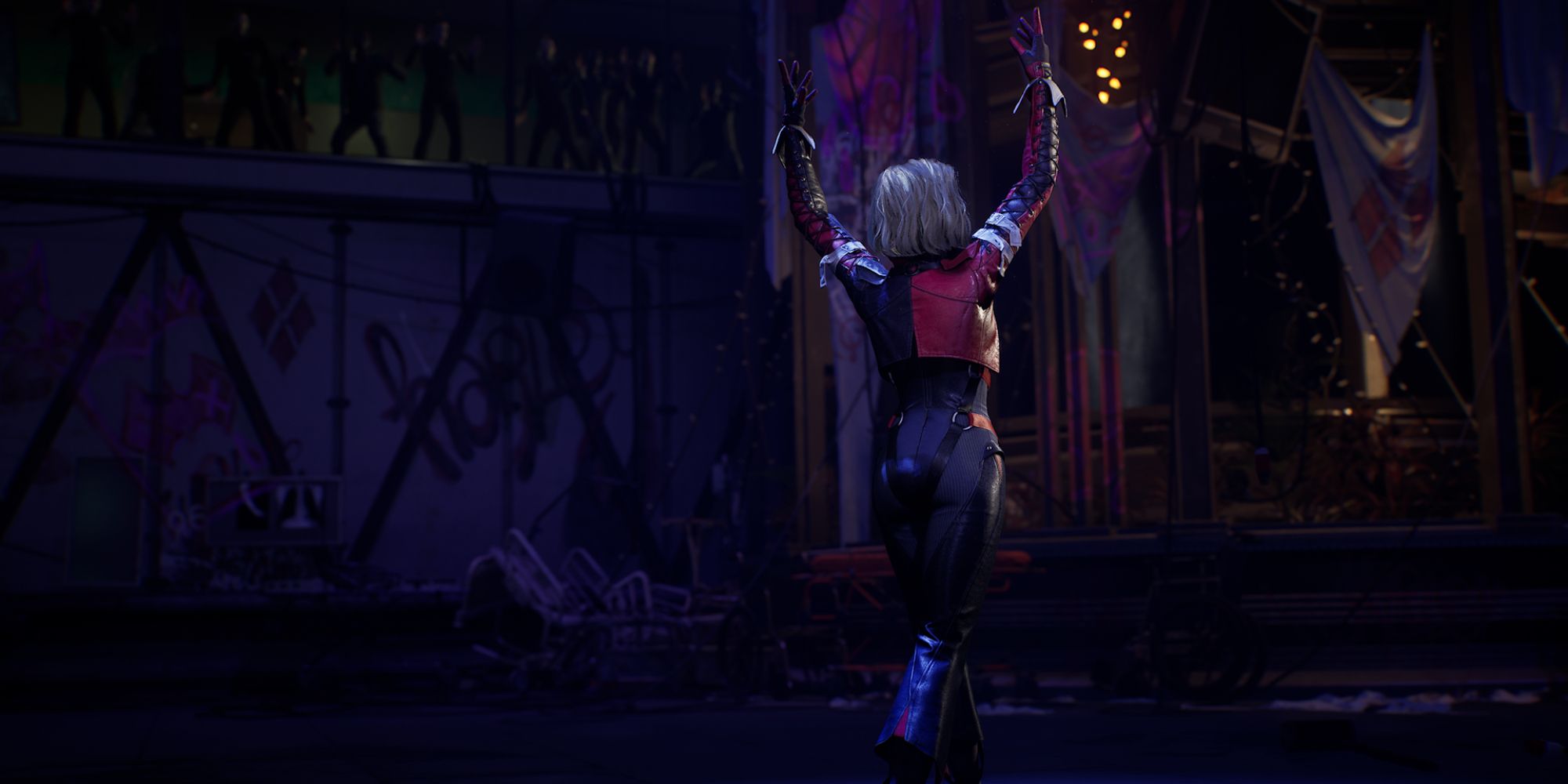 Gotham Knights Screenshot Of Harley Quinn At Hospital