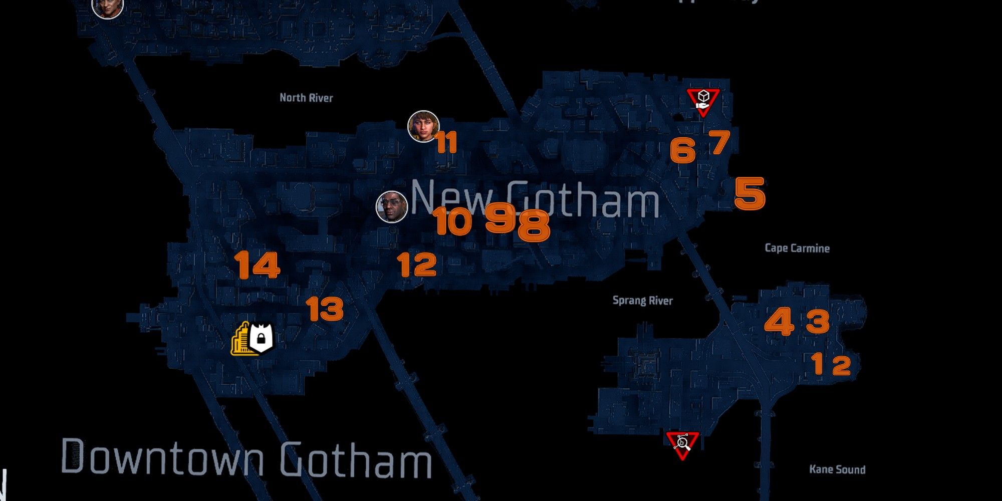 Gotham Knights New Gotham Landmarks