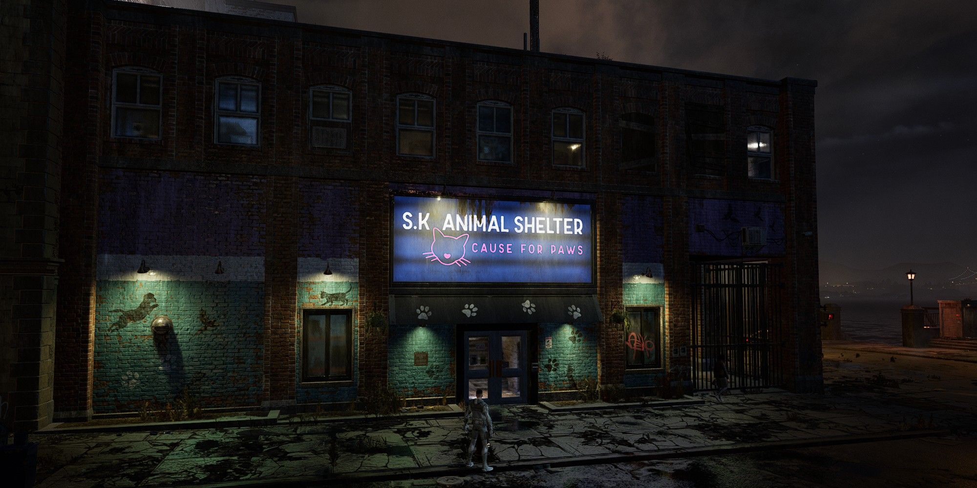 Gotham Knights S.K Animal Shelter Landmark