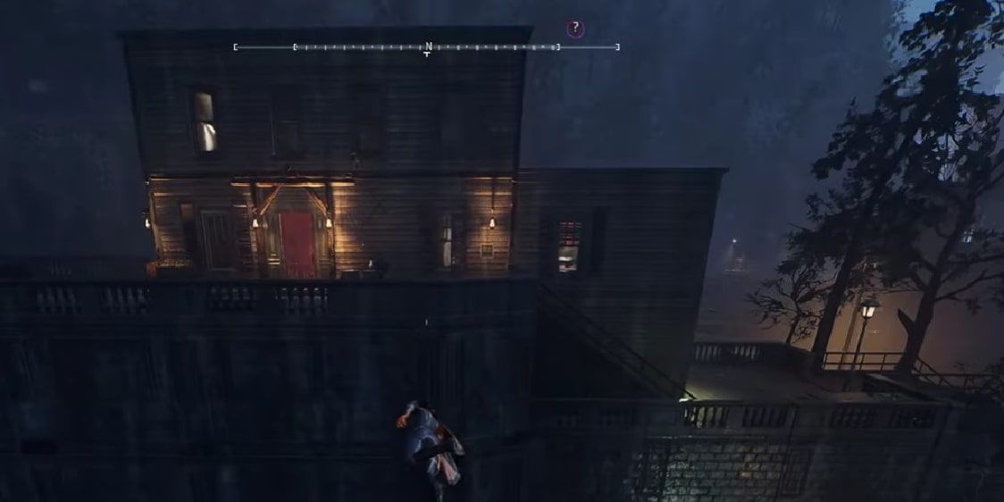 Screenshot of the Old Wayne Mine HQ in Gotham Knights.