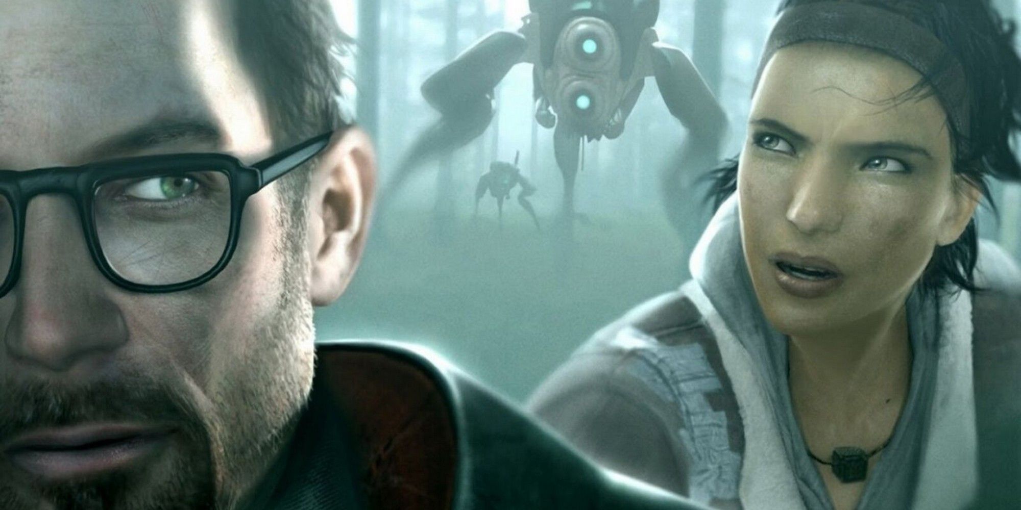 Half-Life2 gordon freeman and alyx vance promotional image best pc games of all time
