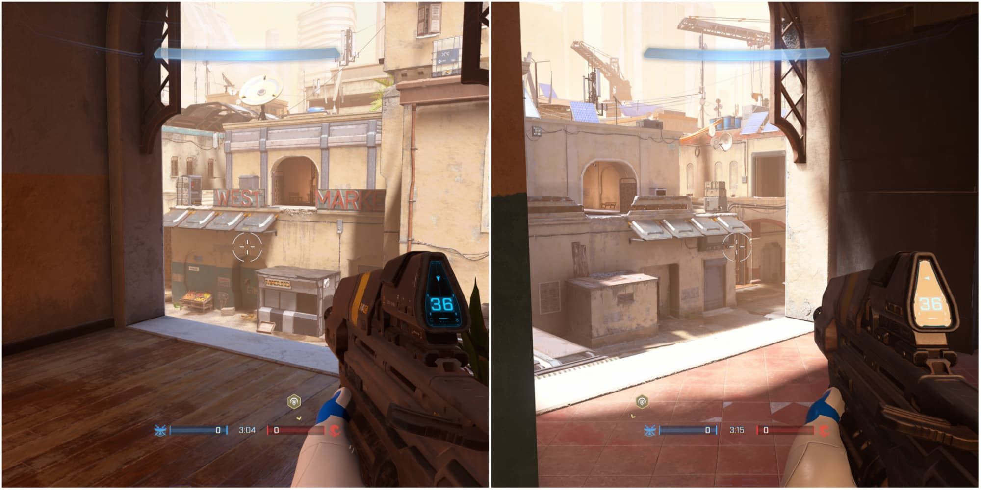 The Libary and Locker locations on Halo Infinite provide a great overview of the center of the map.