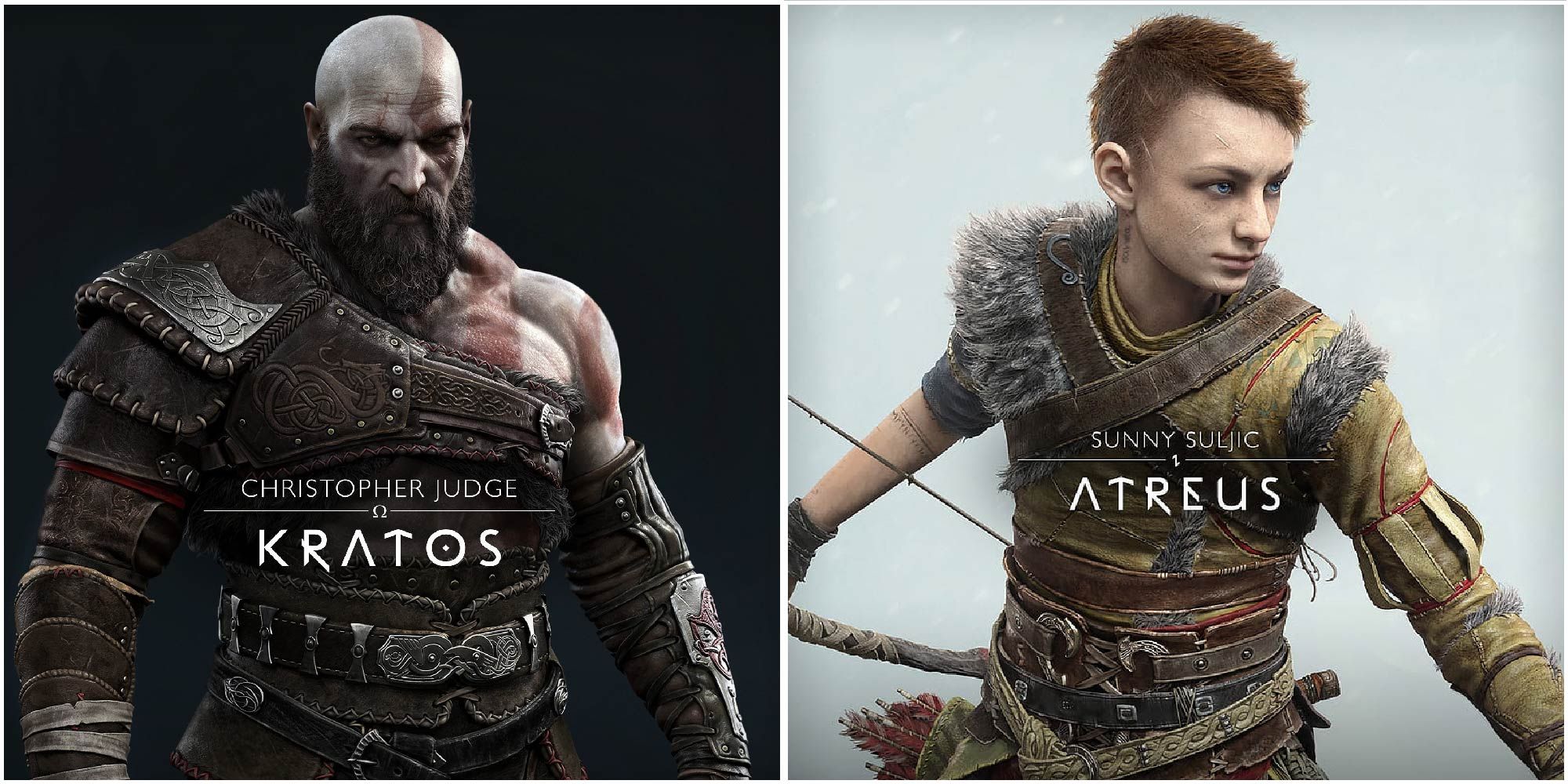 Kratos and Atreus, from God of War Ragnarok