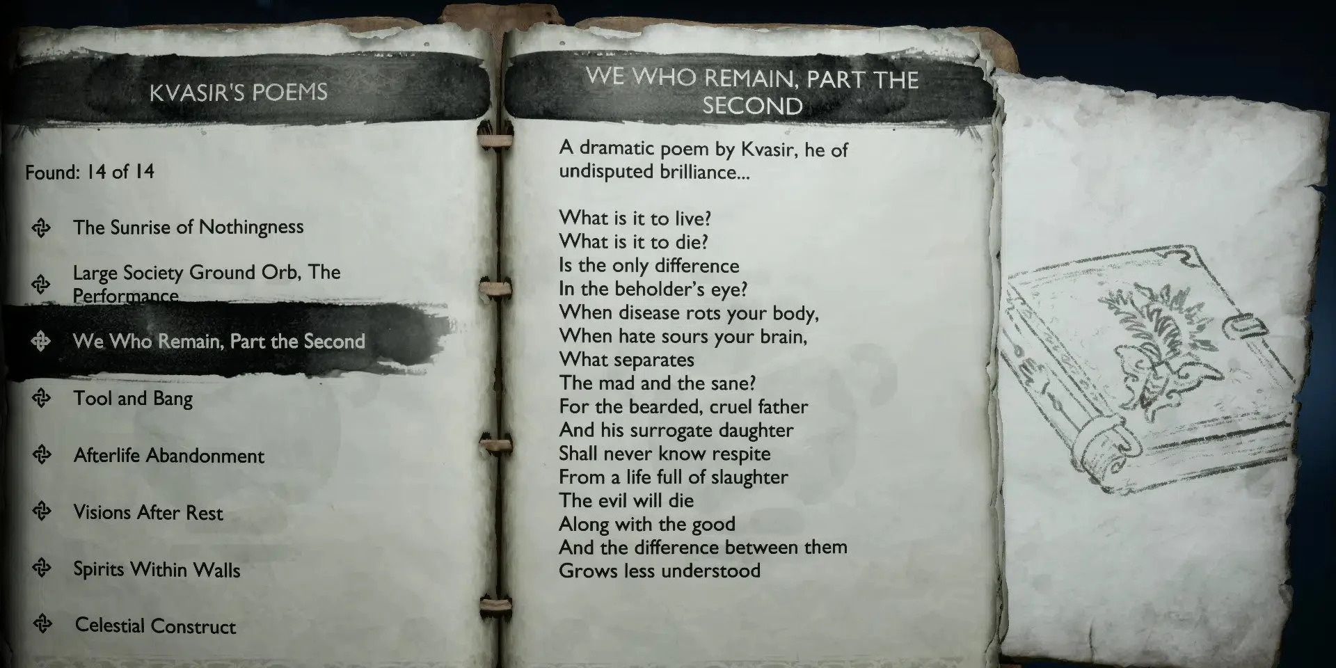 A poem based on the events of The Last Of Us Part 2, in God of War Ragnarok