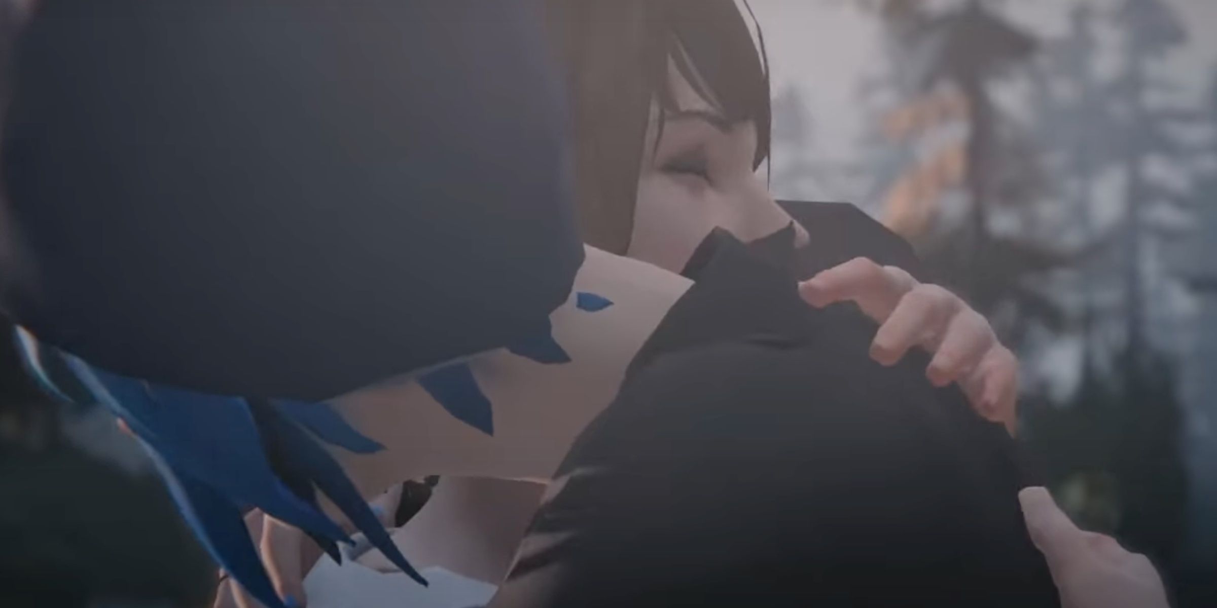 Life Is Strange Most Heartwarming Moments: Max Saves Chloe from the train.