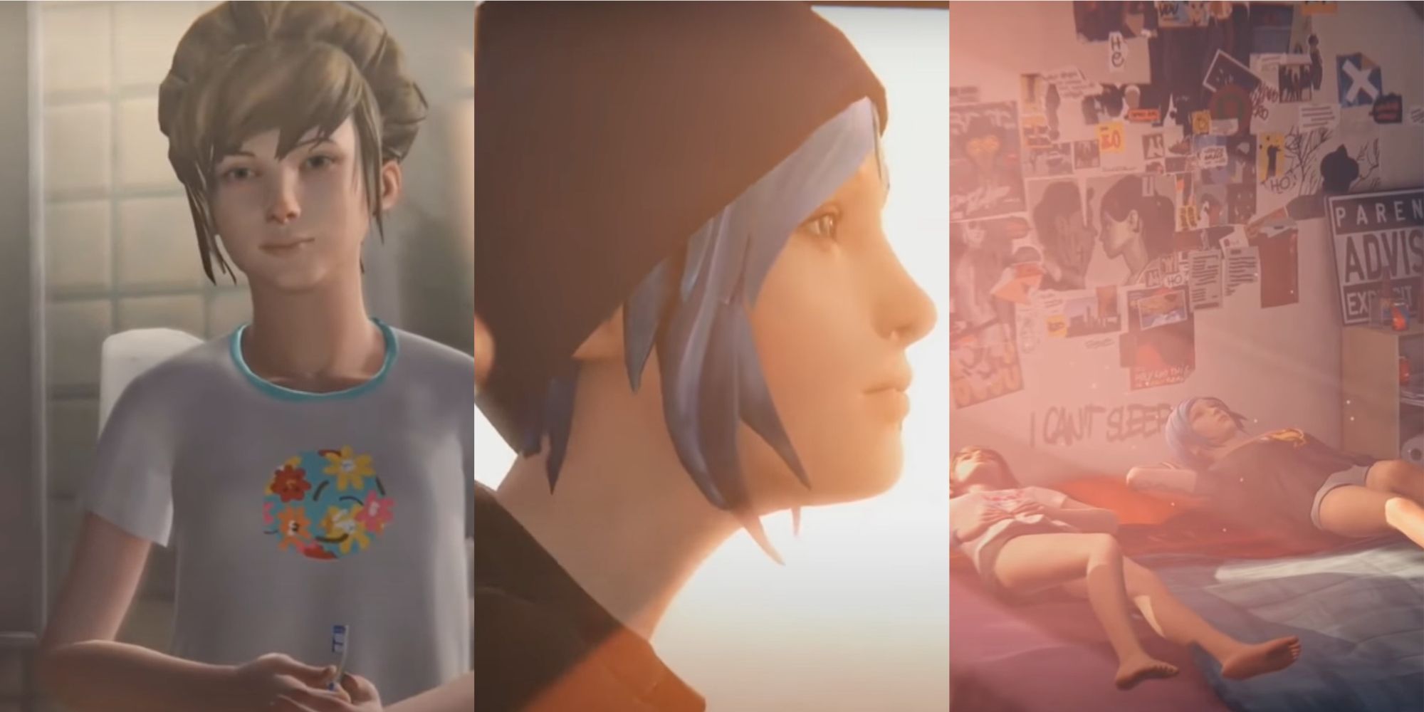 Life Is Strange The Most Heartwarming Moments: Kate, Chloe, and Max with Chloe.