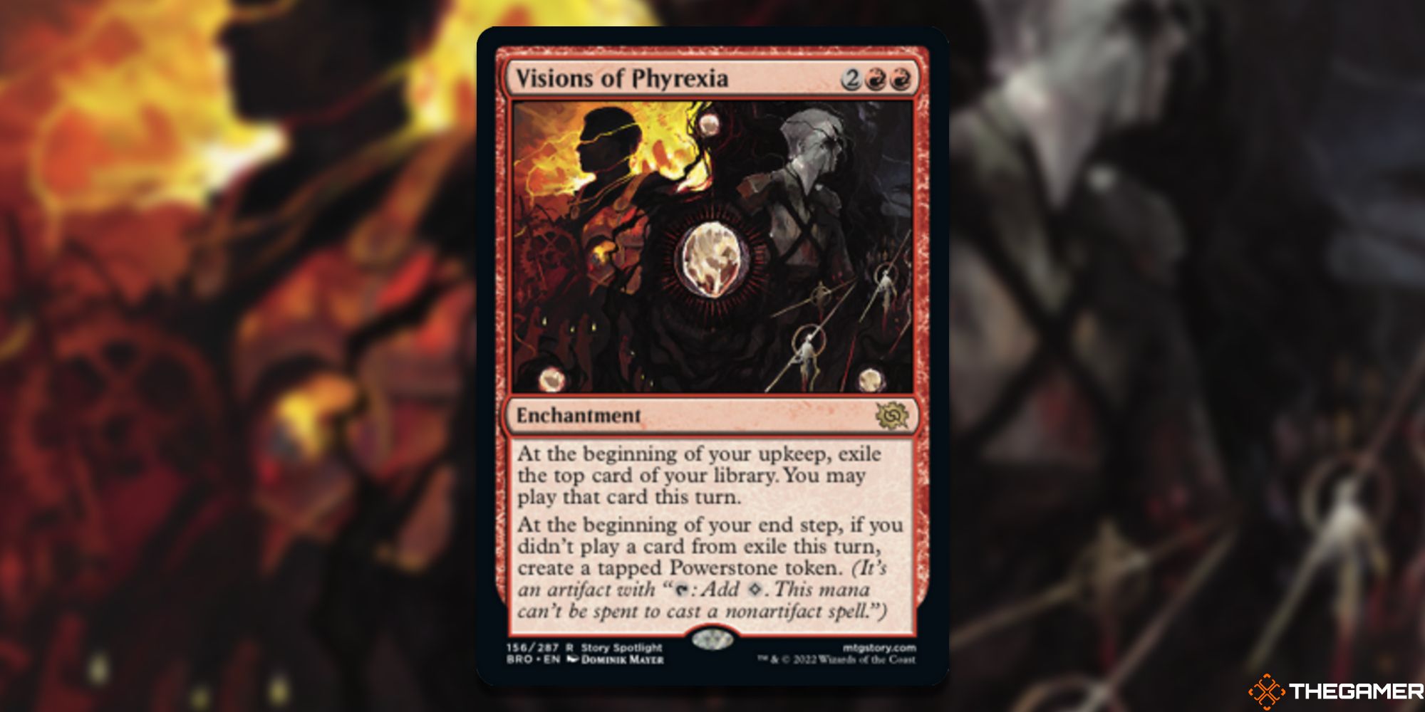 Magic The Gathering The Best Enchantments In The Brothers' War Visions of Phyrexia
