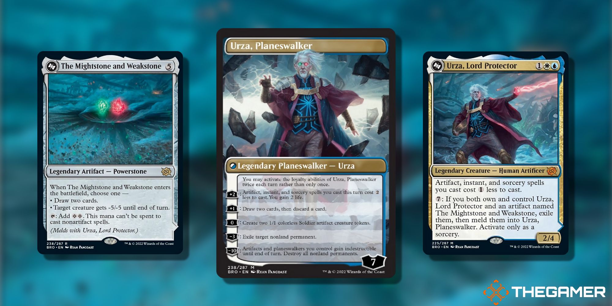 Magic The Gathering – All Meld Cards, Ranked Urza Planeswalker