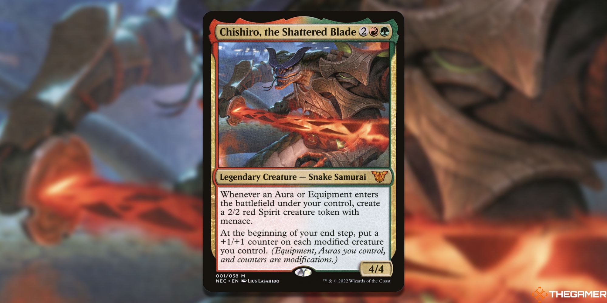Magic The Gathering – Every 2022 Commander Deck, Ranked Chishiro the Shattered Blade