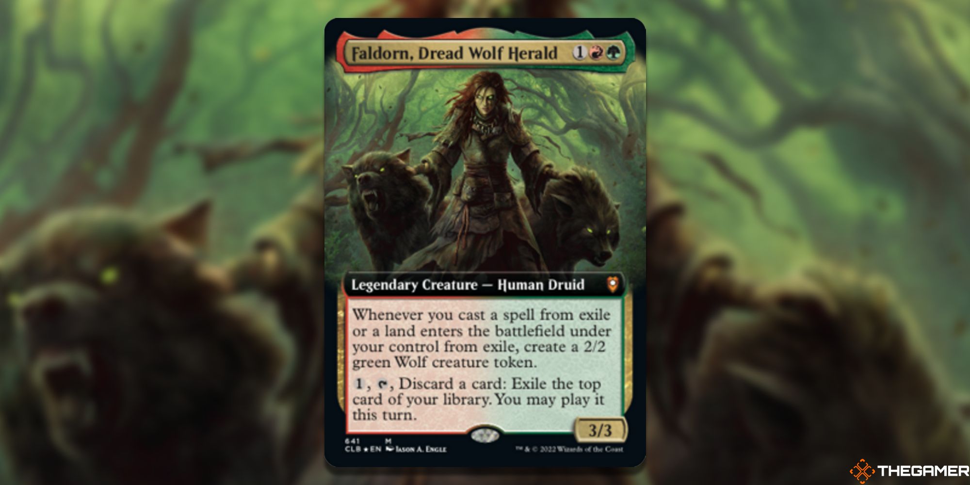 Magic The Gathering – Every 2022 Commander Deck, Ranked Faldorn Dread Wolf Herald