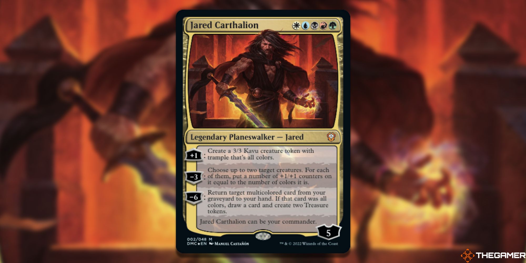 Magic The Gathering – Every 2022 Commander Deck, Ranked Jared Carthalion