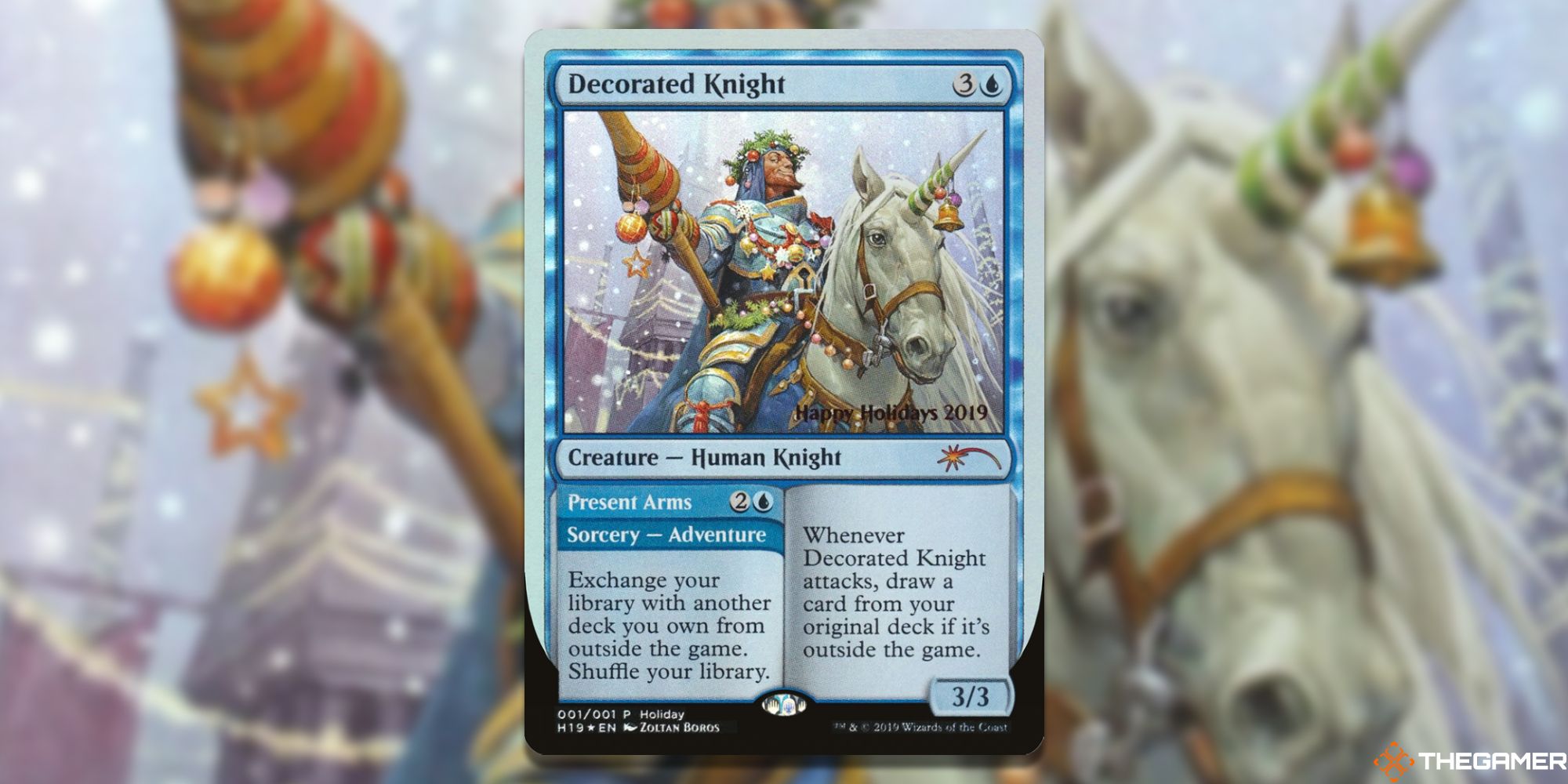 Magic The Gathering – Every Holiday Promo Card, Ranked Decorated Knight