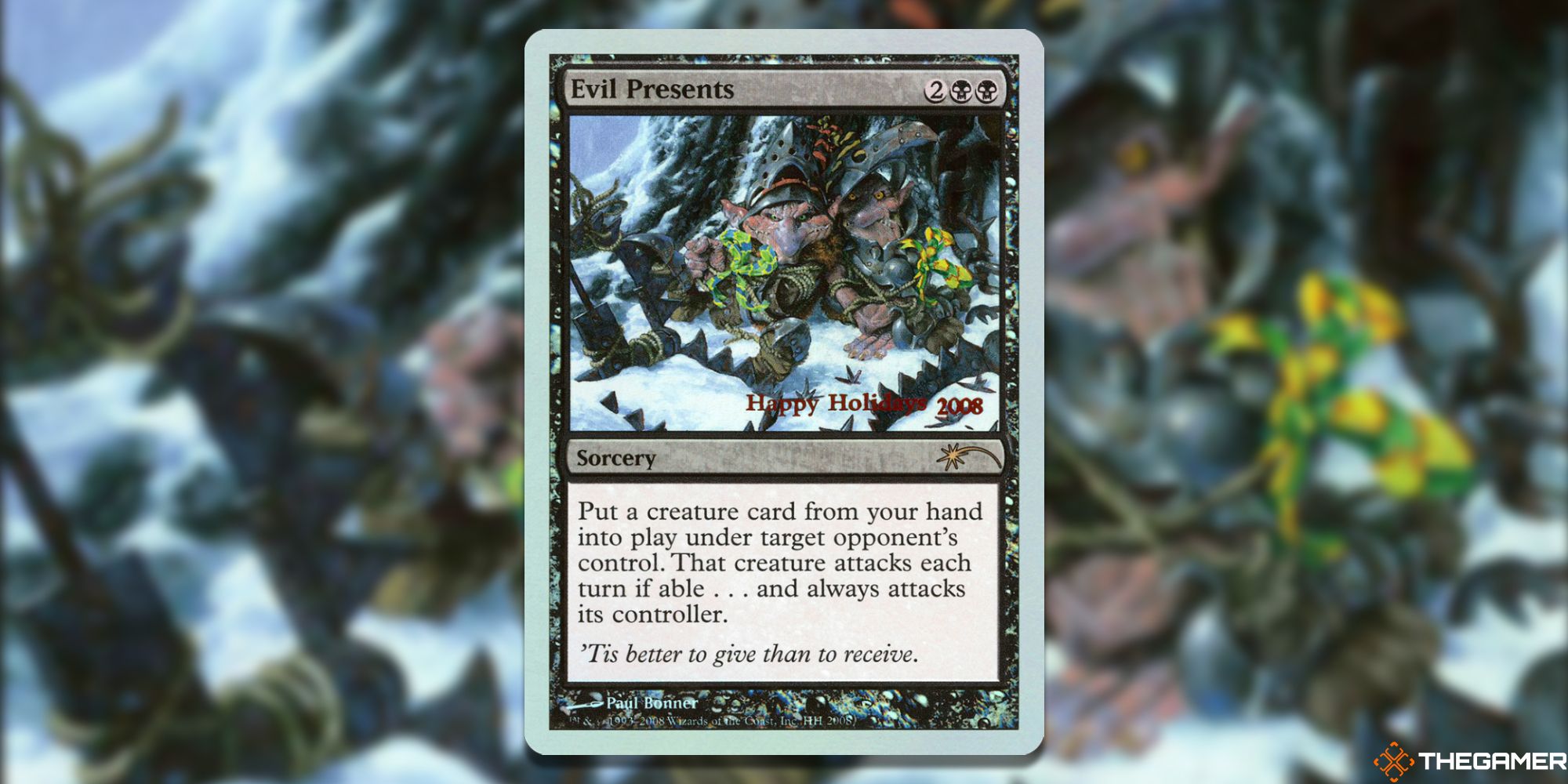 Magic The Gathering – Every Holiday Promo Card, Ranked Evil Presents
