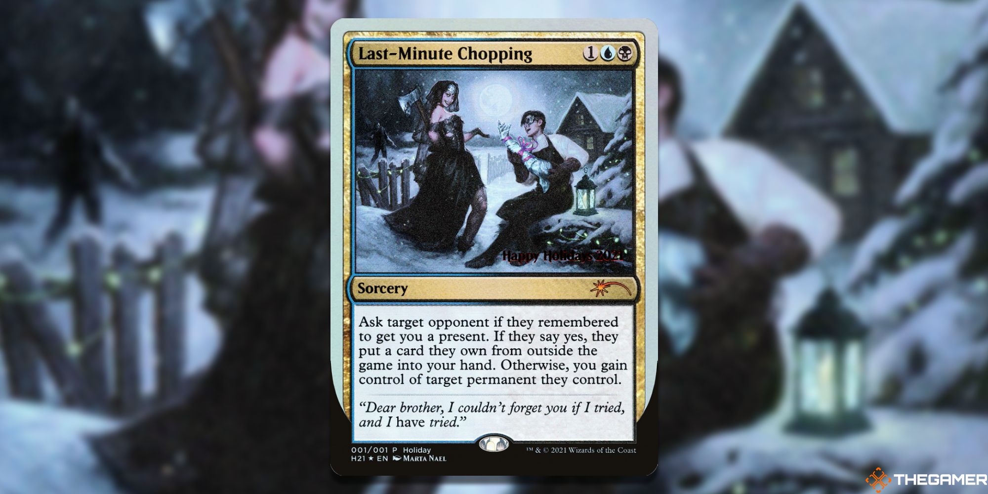 Magic The Gathering – Every Holiday Promo Card, Ranked Last Minute Chopping