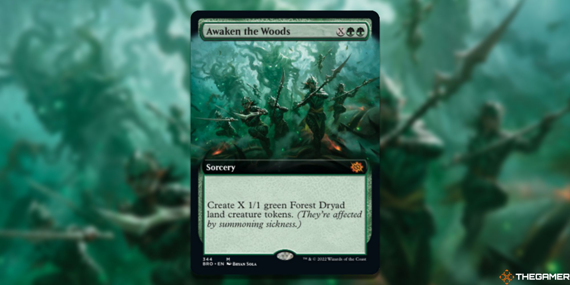 Magic The Gathering – The 10 Most Valuable Cards In The Brothers' War Awaken the Woods Extended Art