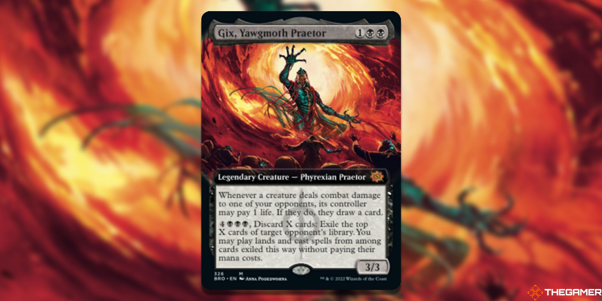 Magic The Gathering – The 10 Most Valuable Cards In The Brothers' War Gix Yawgmoth Praetor