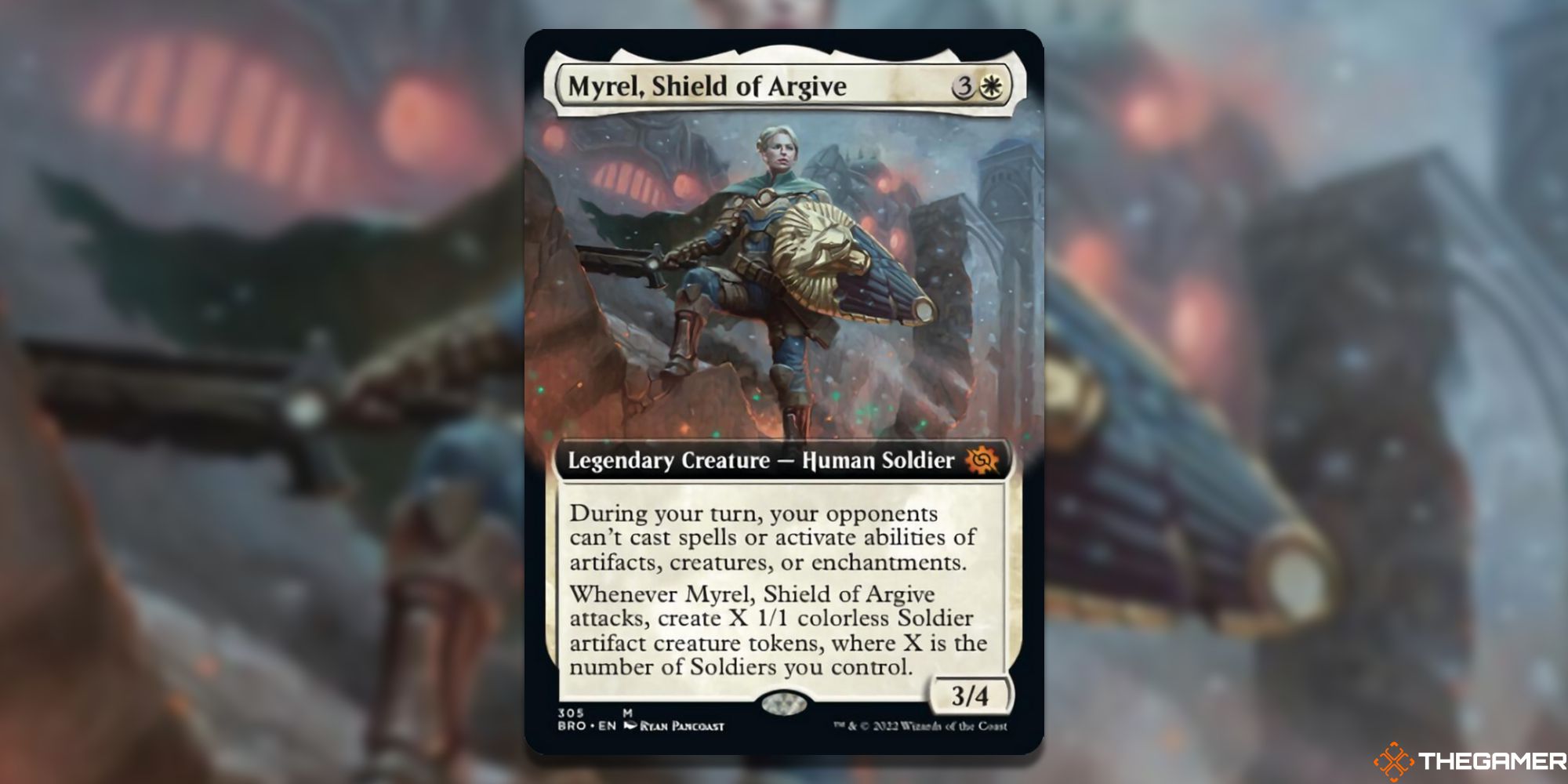 Magic The Gathering – The 10 Most Valuable Cards In The Brothers' War Myrel Shield of Argive Extended Art