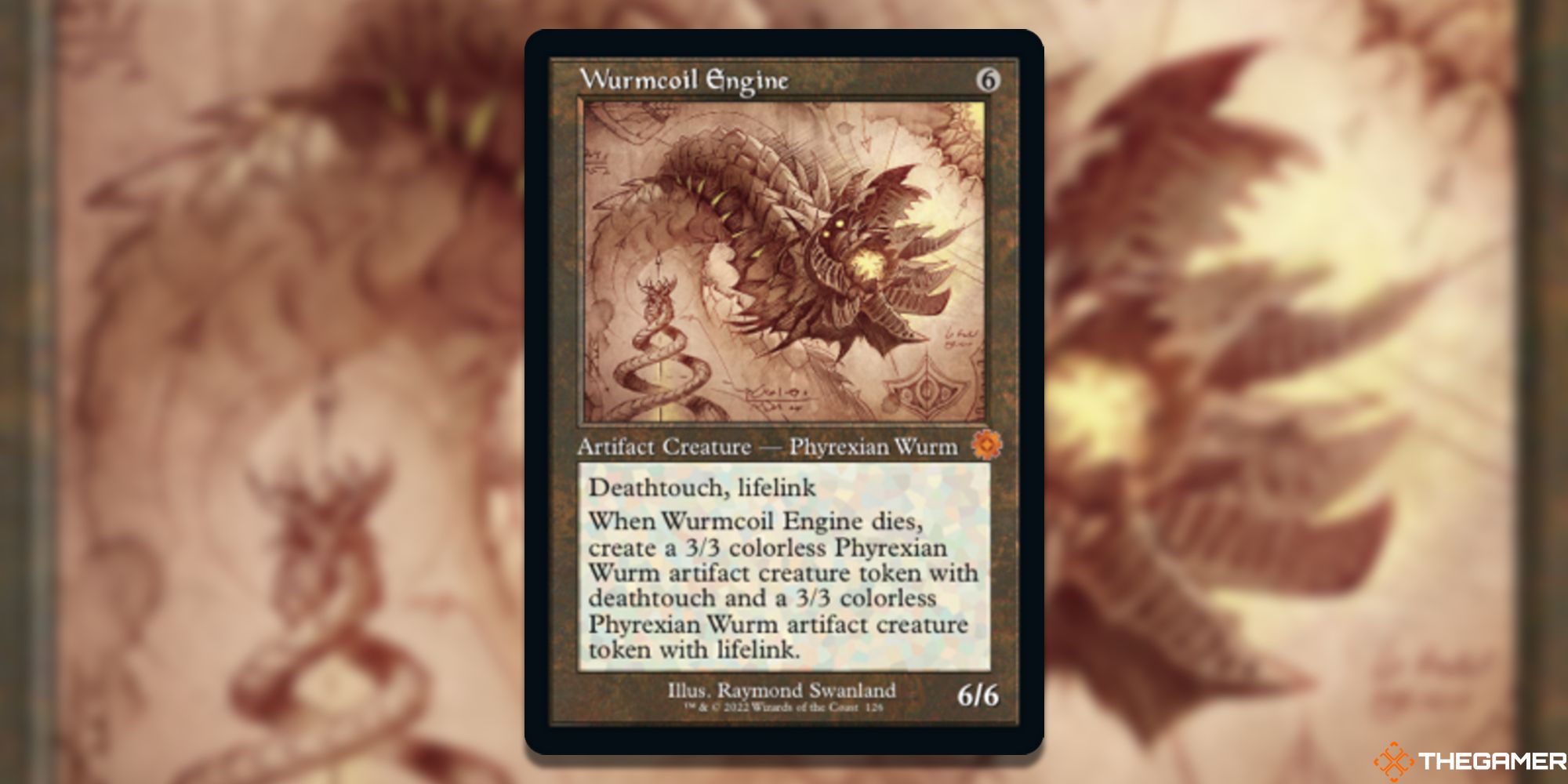 Magic The Gathering – The 10 Most Valuable Cards In The Brothers' War Wurmcoil Engine Schematic