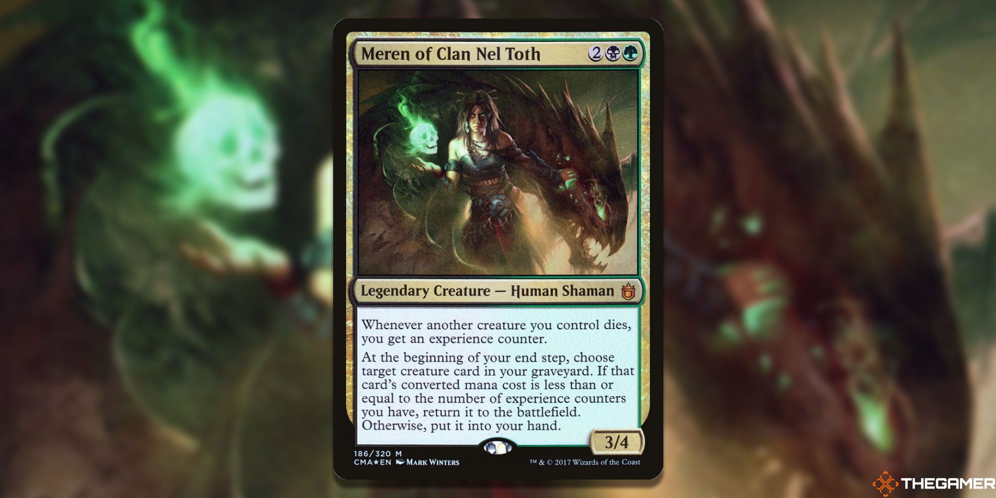 Magic the Gathering Creature Types With The Most Cards Meren of Clan Nel Toth