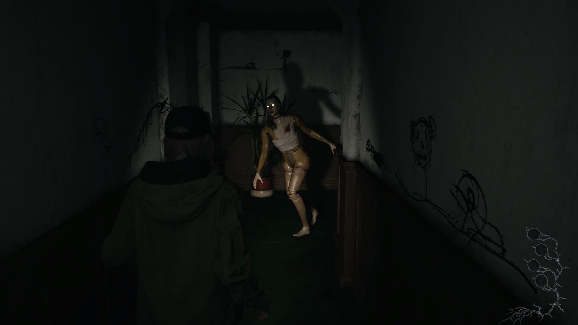 A Mannequin Enemy In Shadows Of Rose