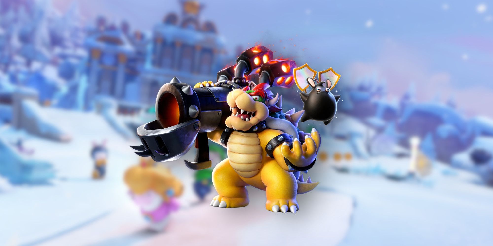 Bowser in Mario Rabbids: Sparks of Hope