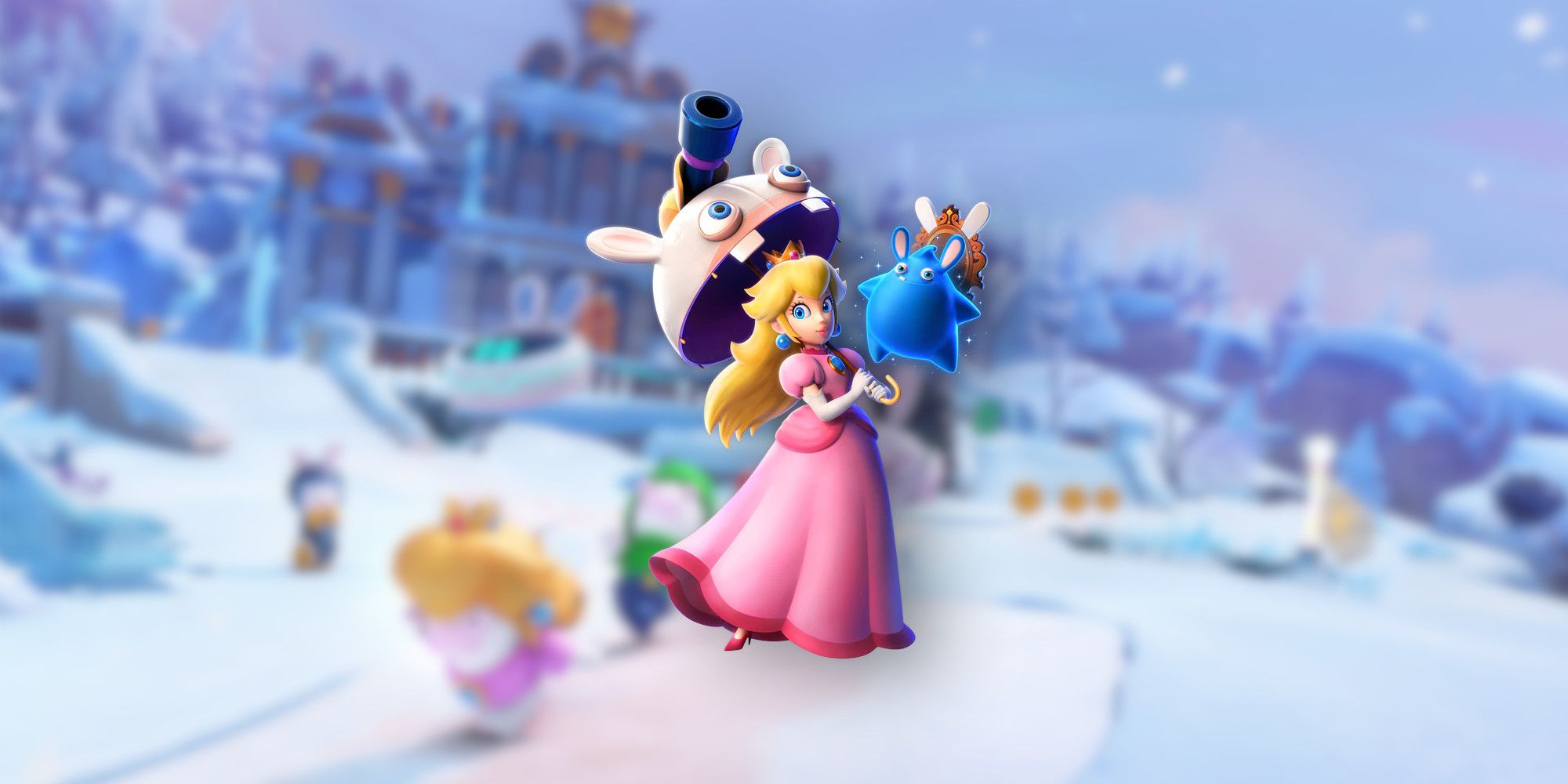 Peach in Mario Rabbids: Sparks of Hope