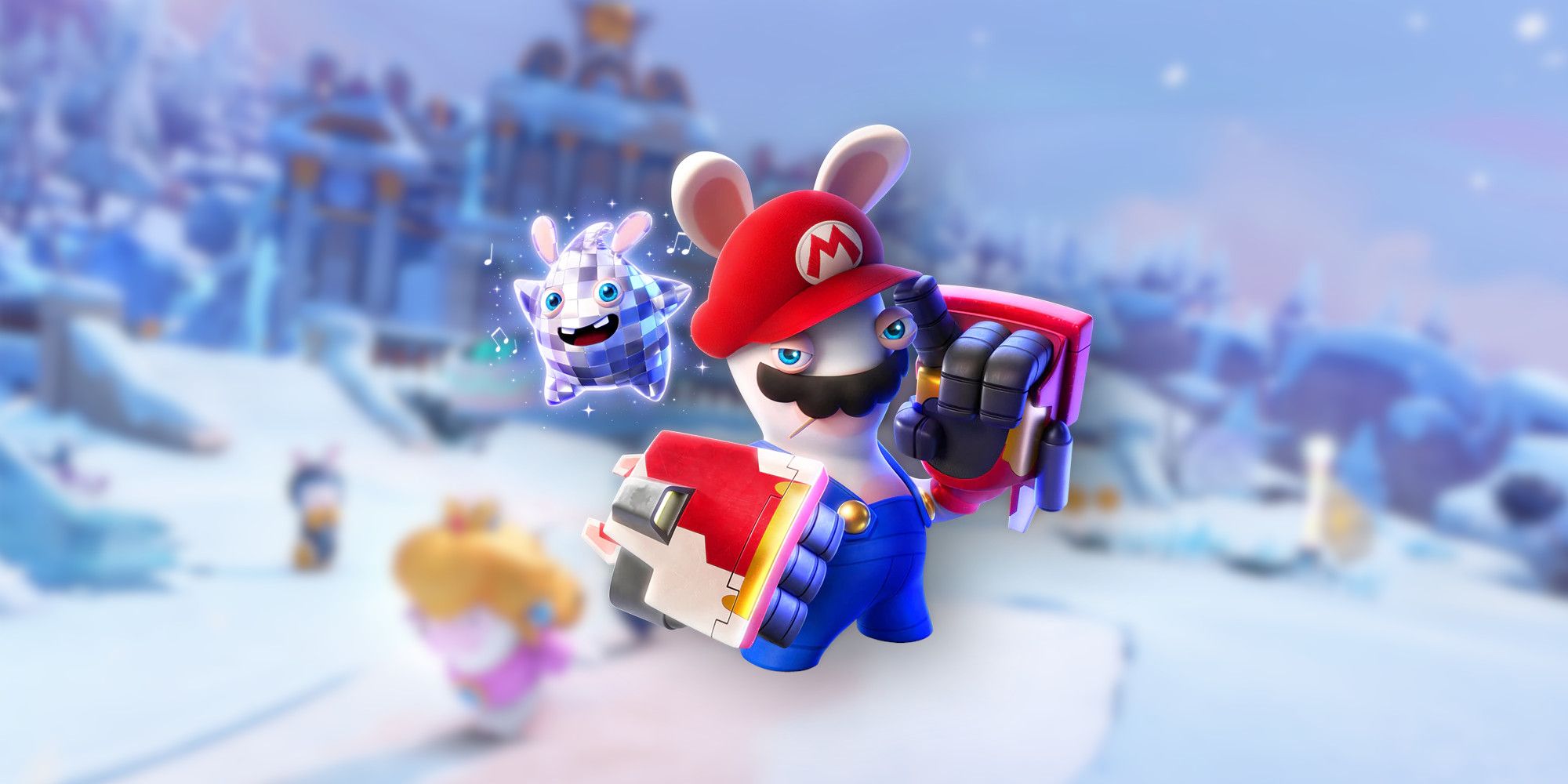 Rabbid Mario in Mario Rabbids: Sparks of Hope