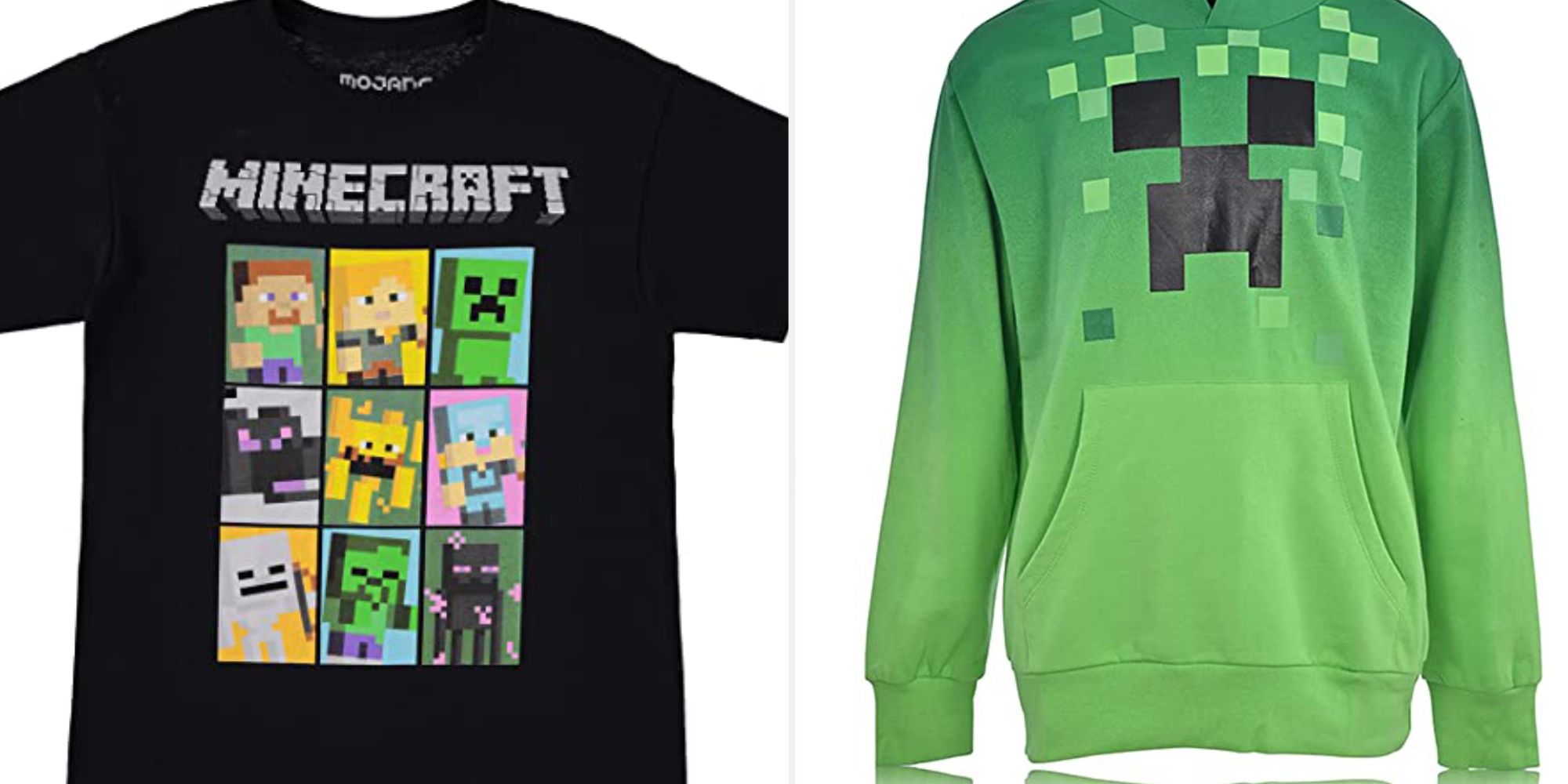 Minecraft Tshirt and Hoodie