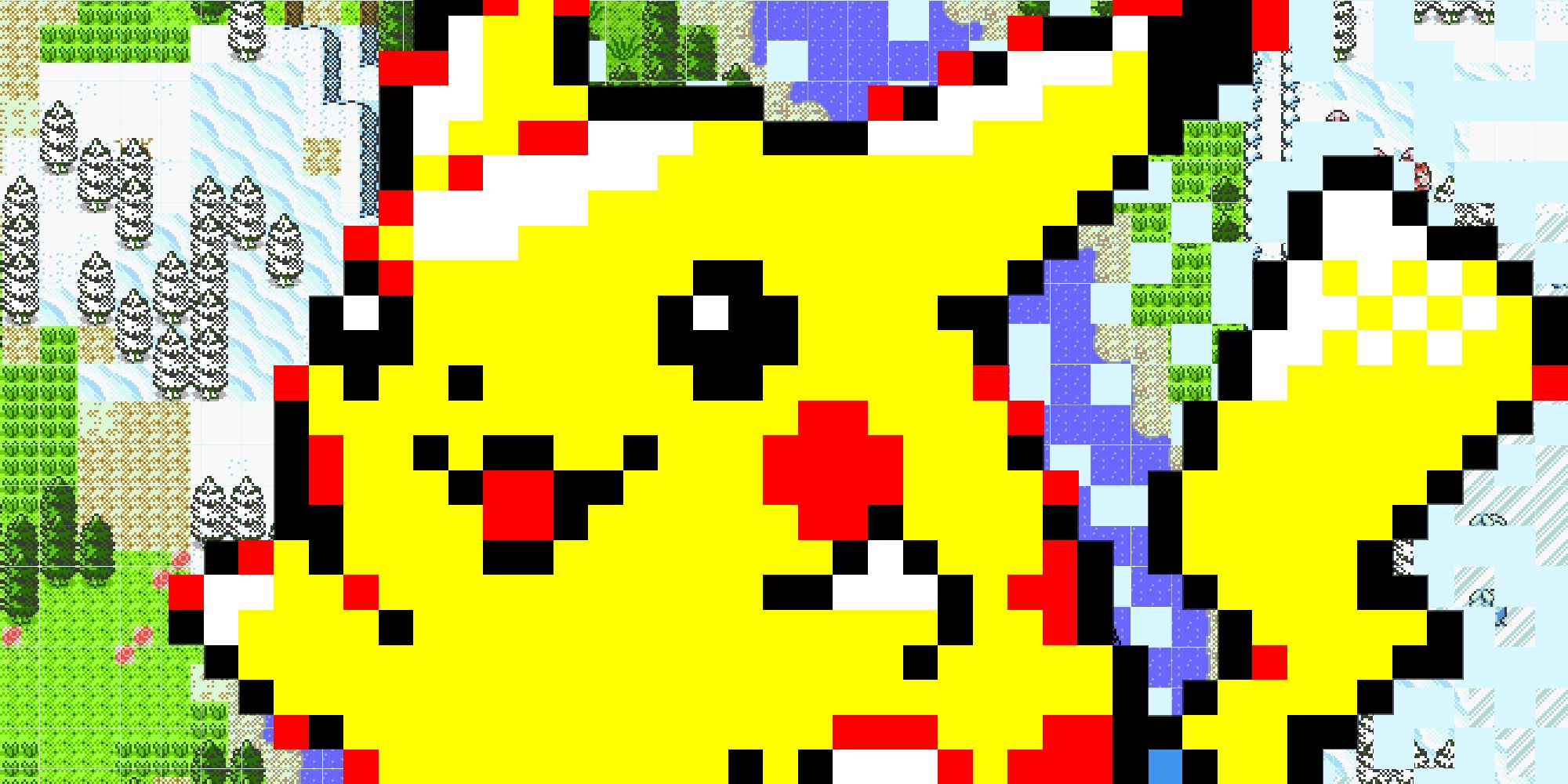  Hacks - Pokemon Yellow - Gen. II Graphics Patch